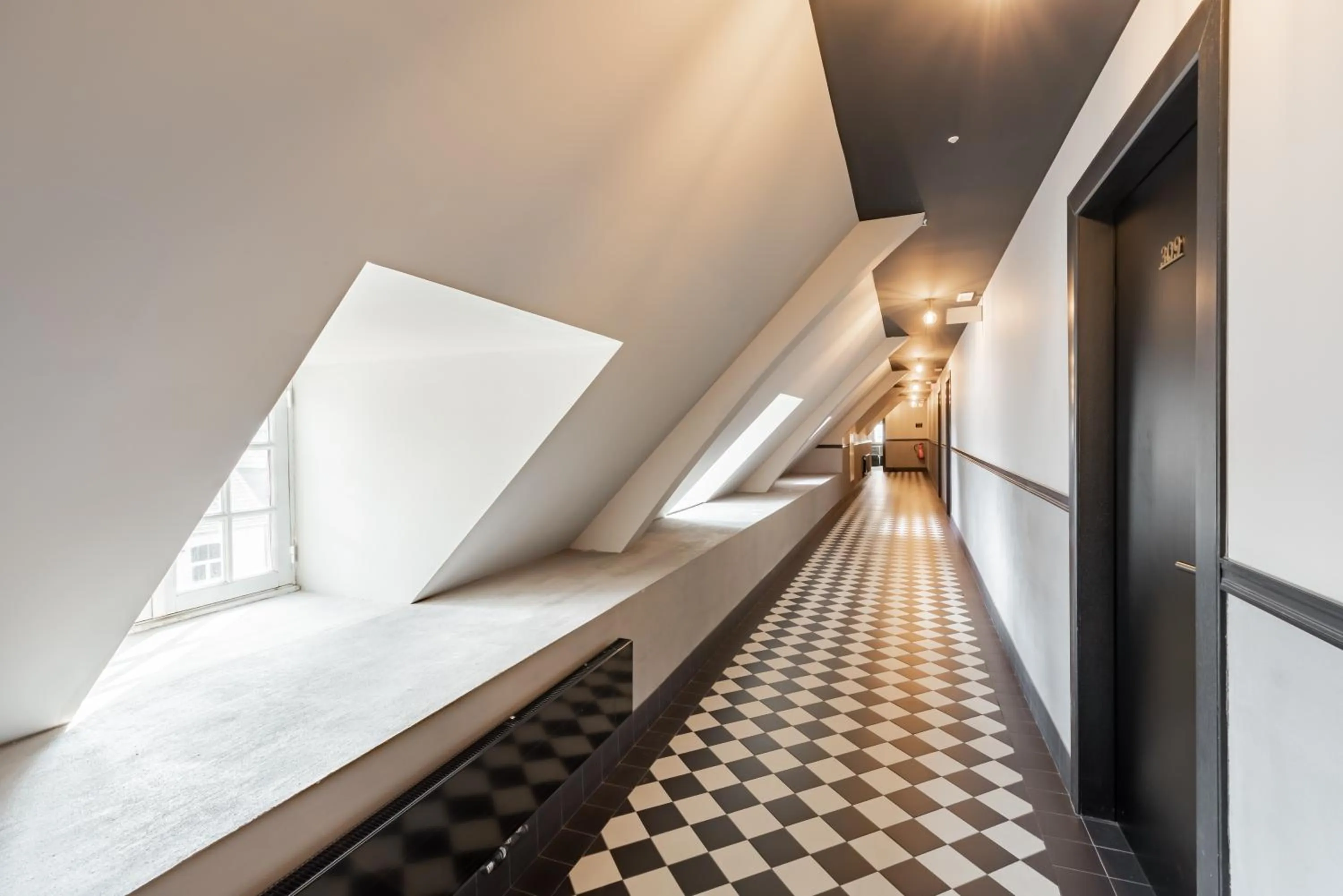 Property building, Bed in Getaway Studios Gent