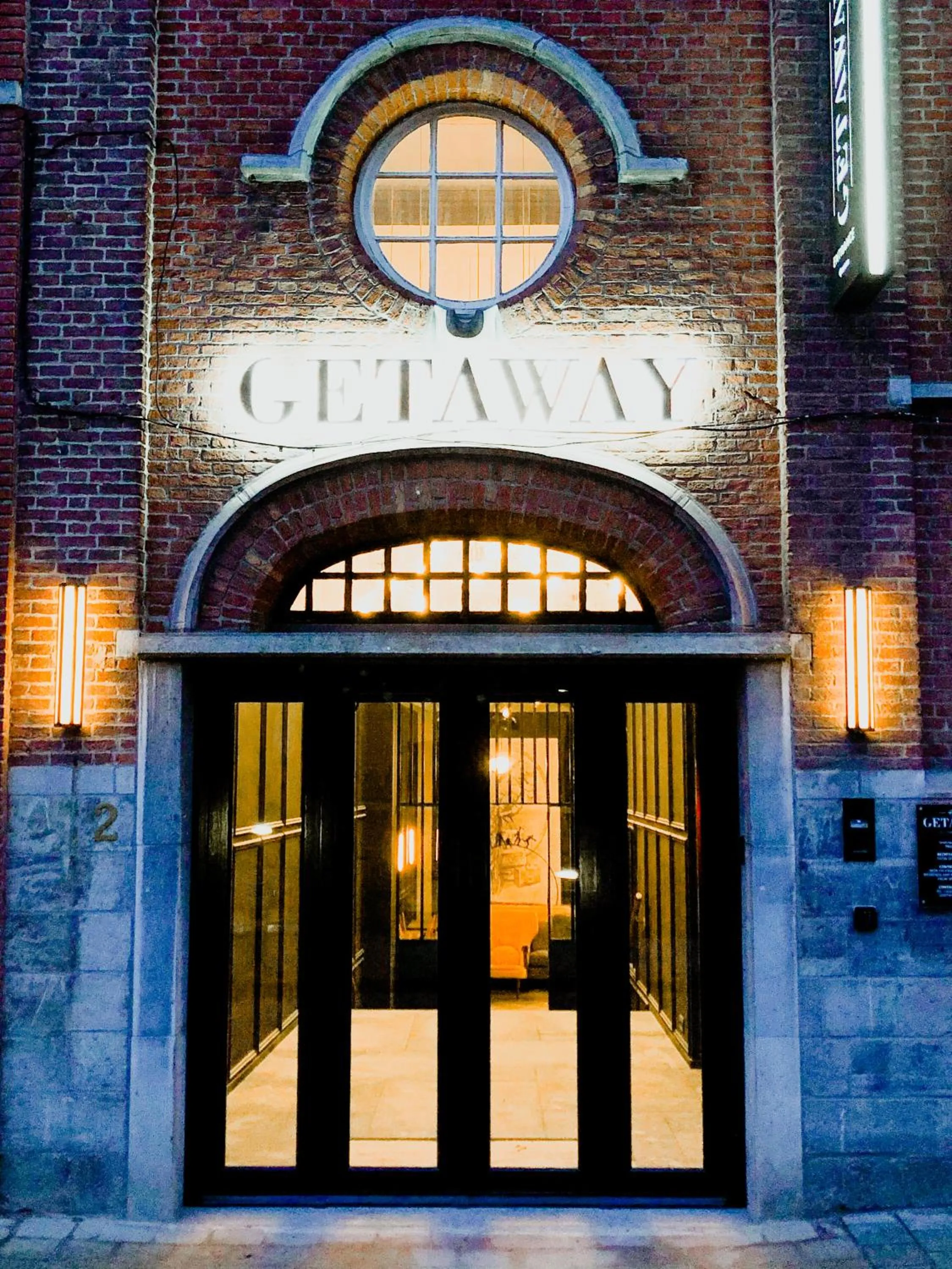 Facade/entrance in Getaway Studios Gent