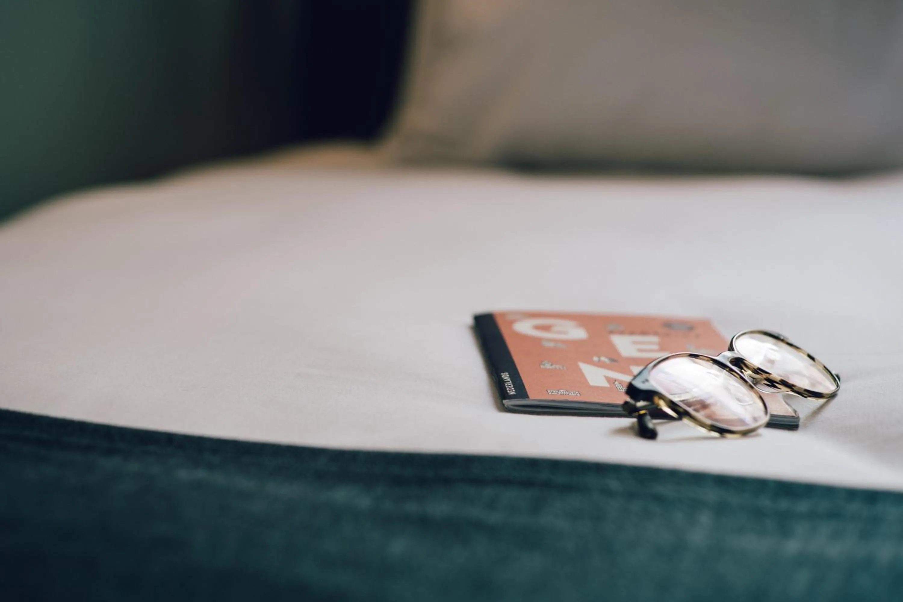 Bed in Getaway Studios Gent