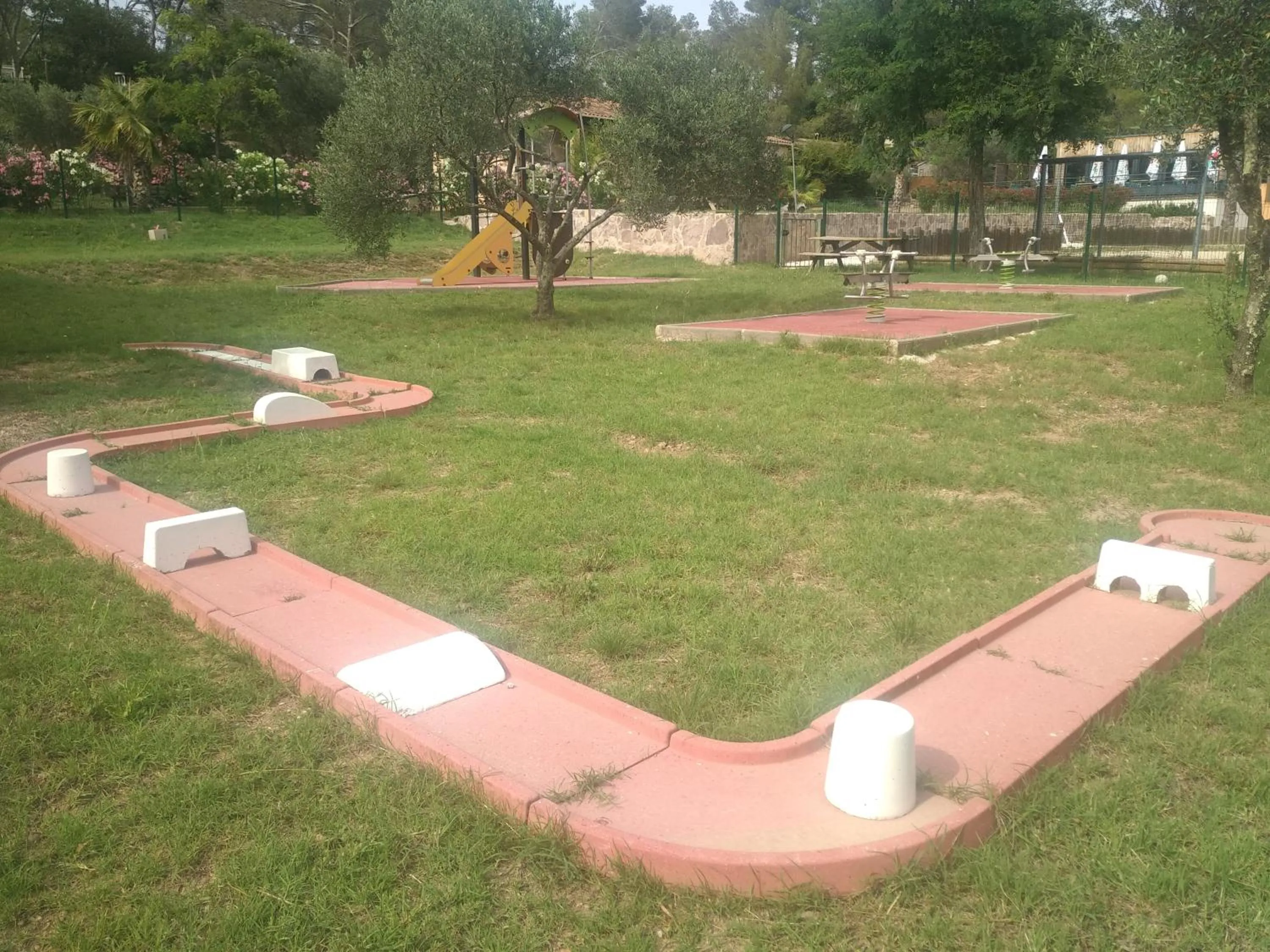 Minigolf in Domaine des voiles de Pierrefeu