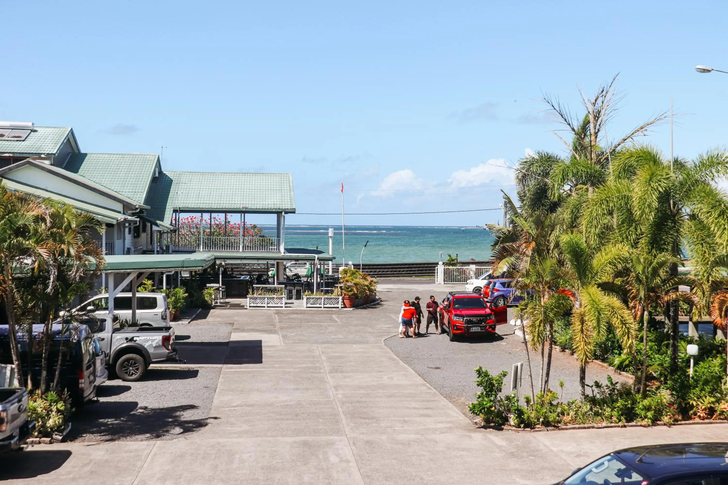 Sea view in Hotel Millenia Samoa