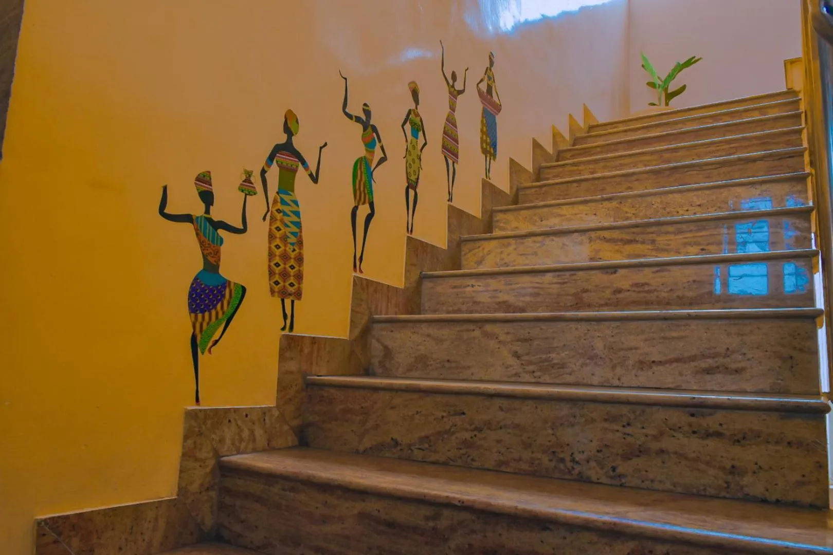 Decorative detail in Madurai Grands Inn