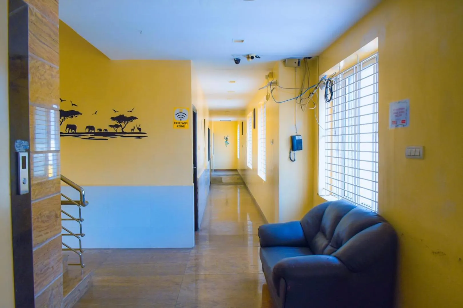 Floor plan, Bed in Madurai Grands Inn