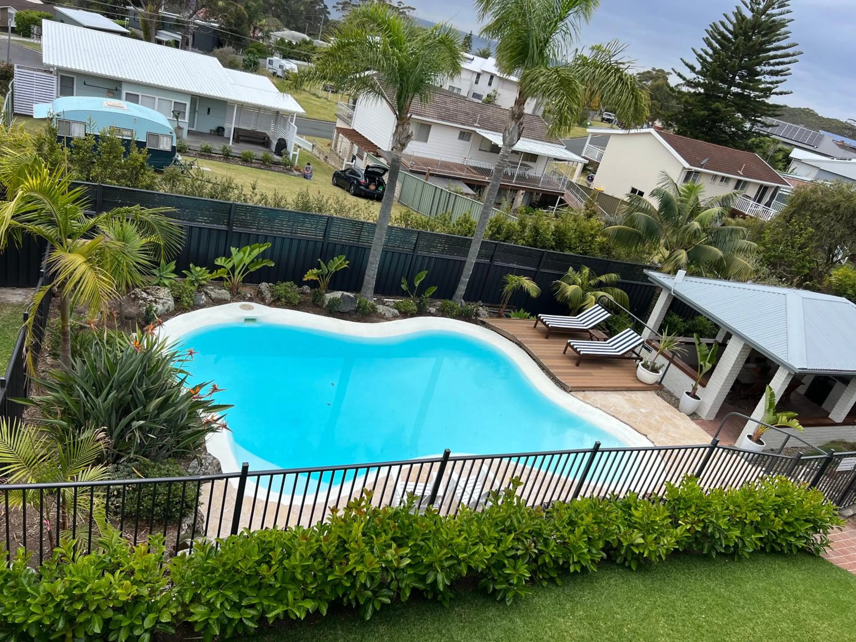 Pool view in Mollymook Seascape Motel and Apartments