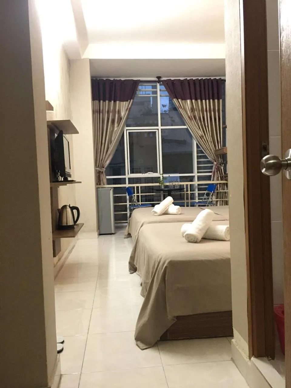 Bed in Thanh Ha Guesthouse