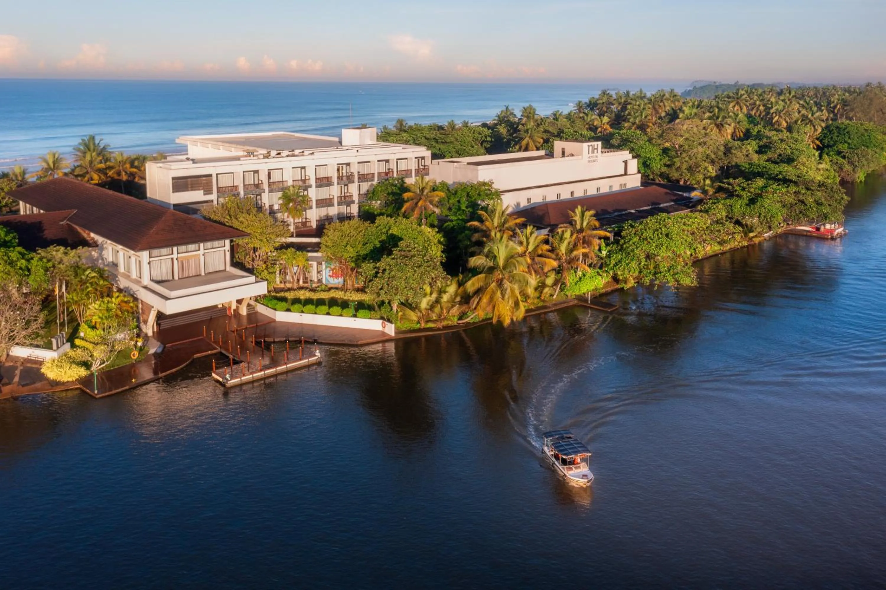 Bird's eye view in NH Bentota Ceysands Resort