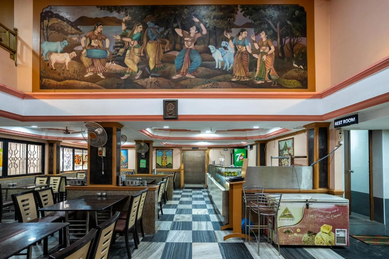 Restaurant/places to eat in Sree Bharani Hotels