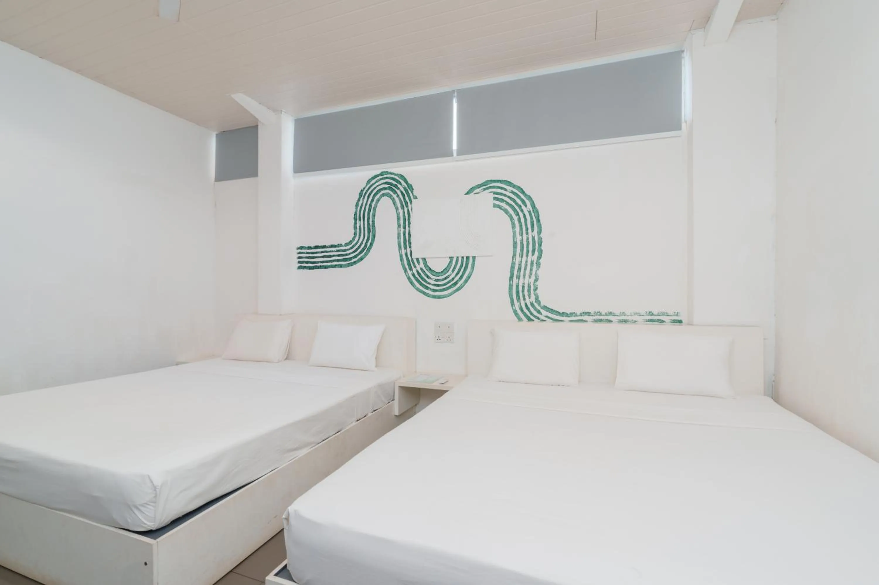 Bed in Hotel J Negombo