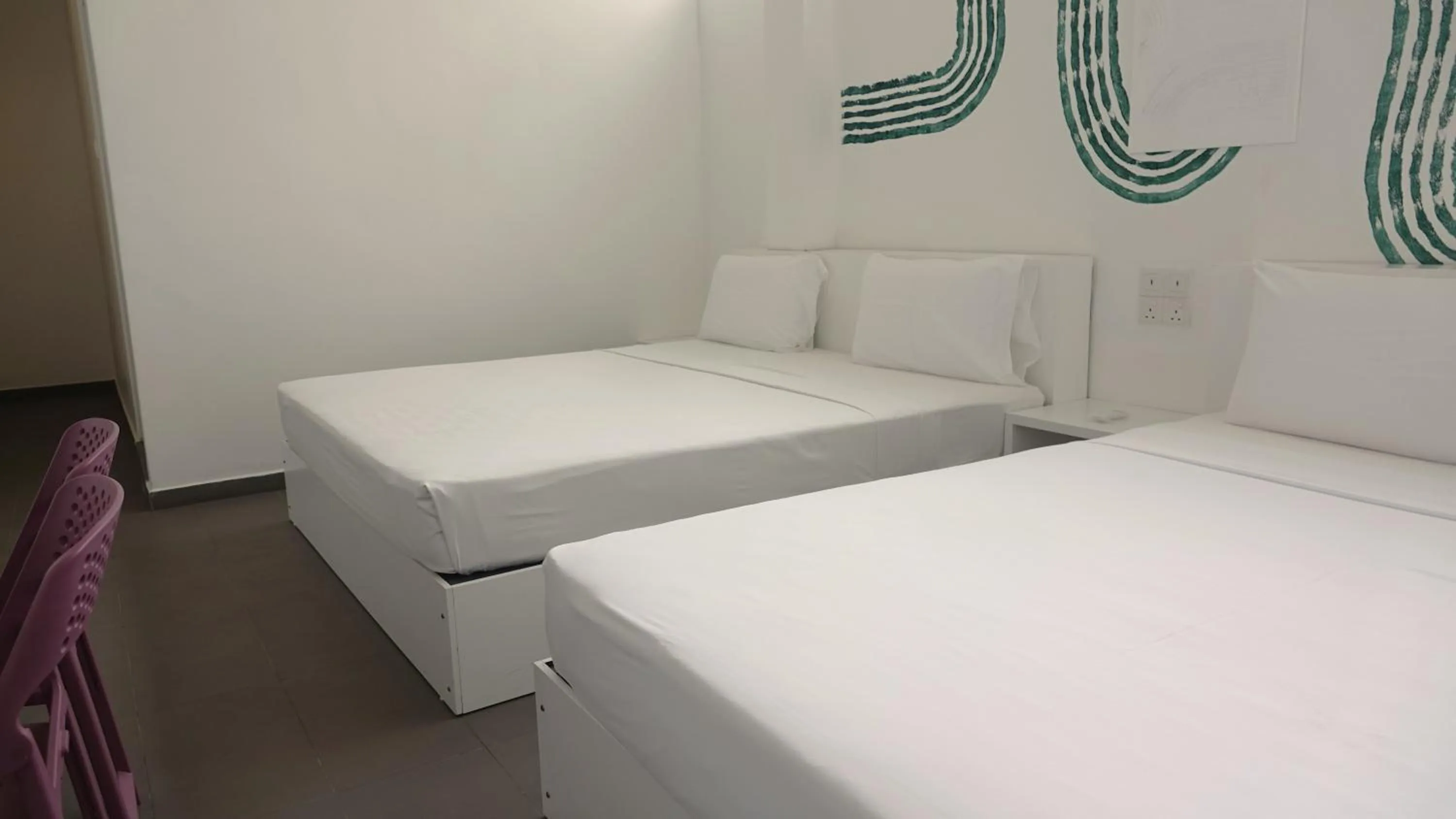 Bed in Hotel J Negombo