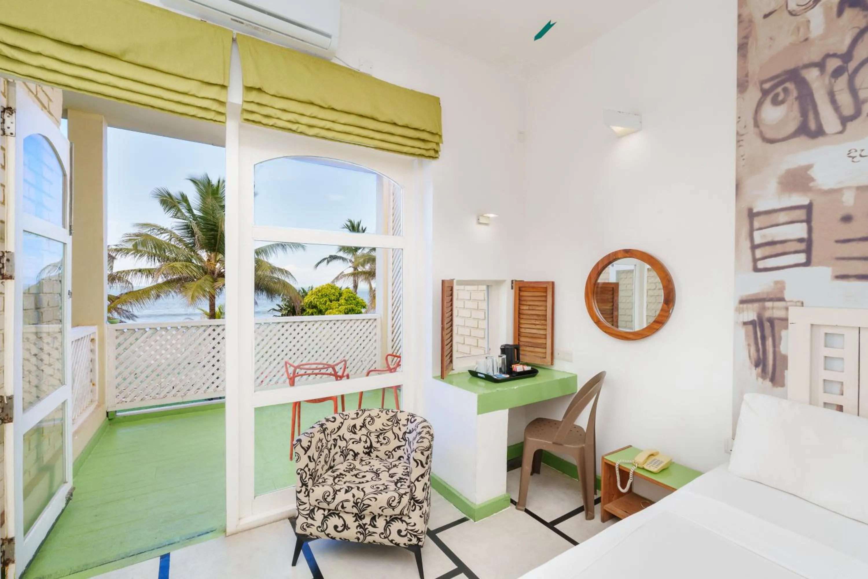 Bed in Hotel J Negombo