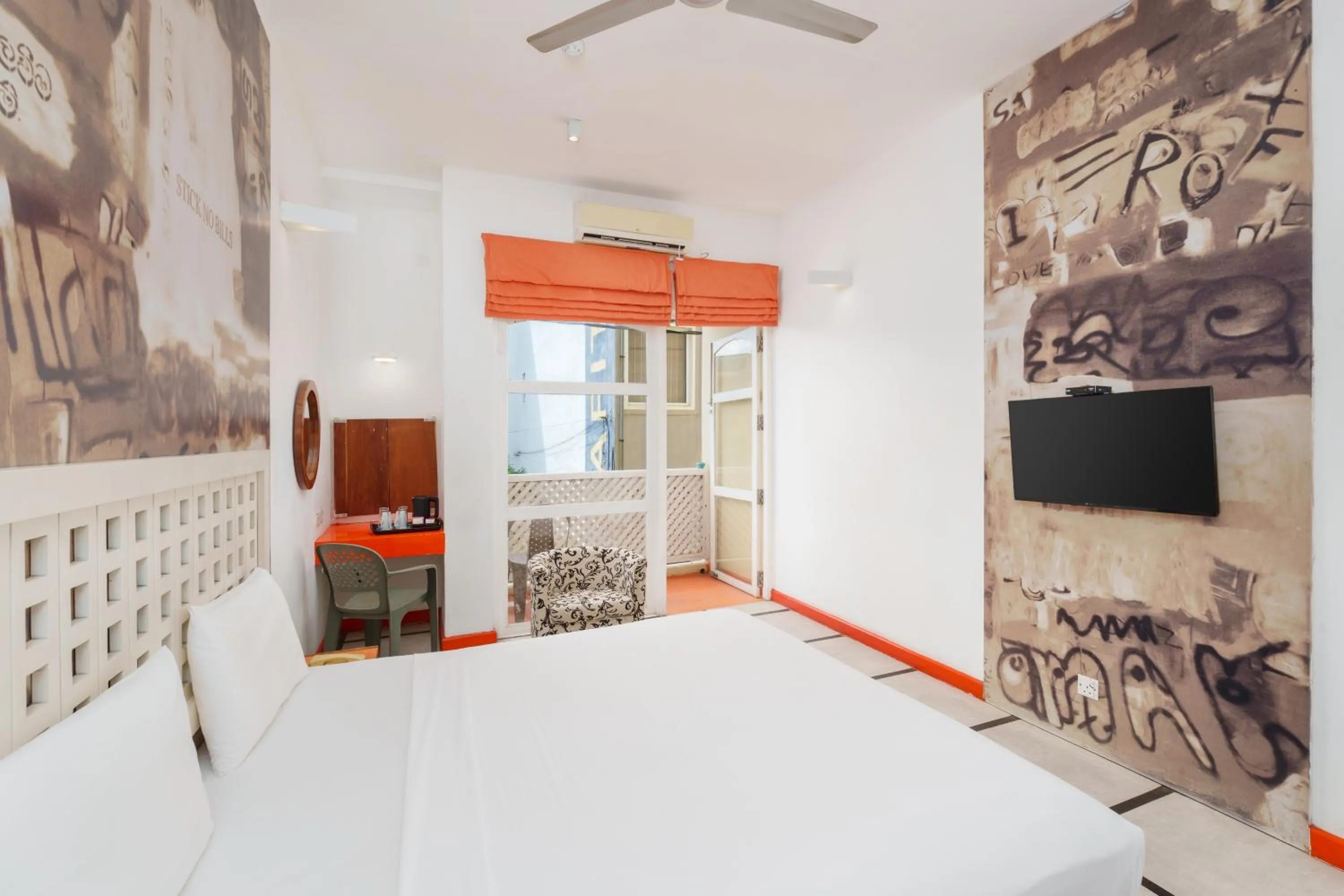 Bed in Hotel J Negombo