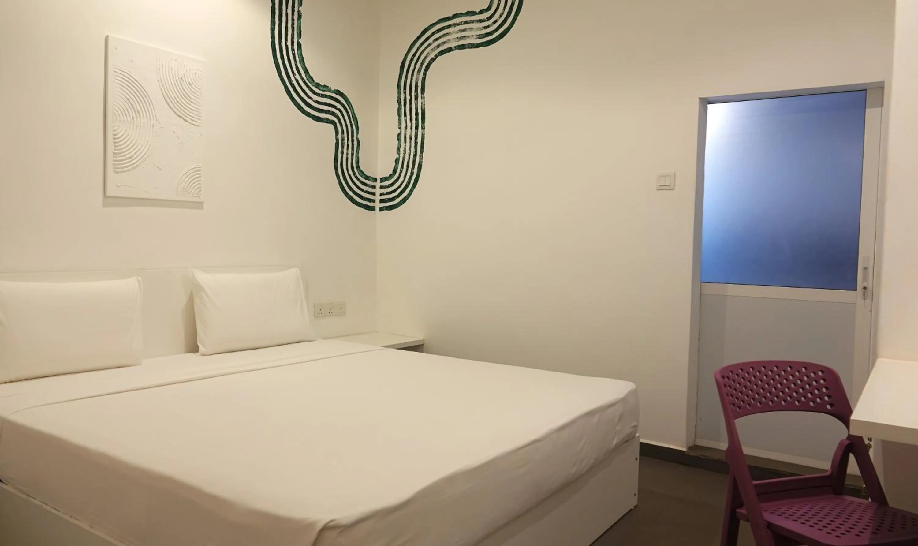 Bed in Hotel J Negombo