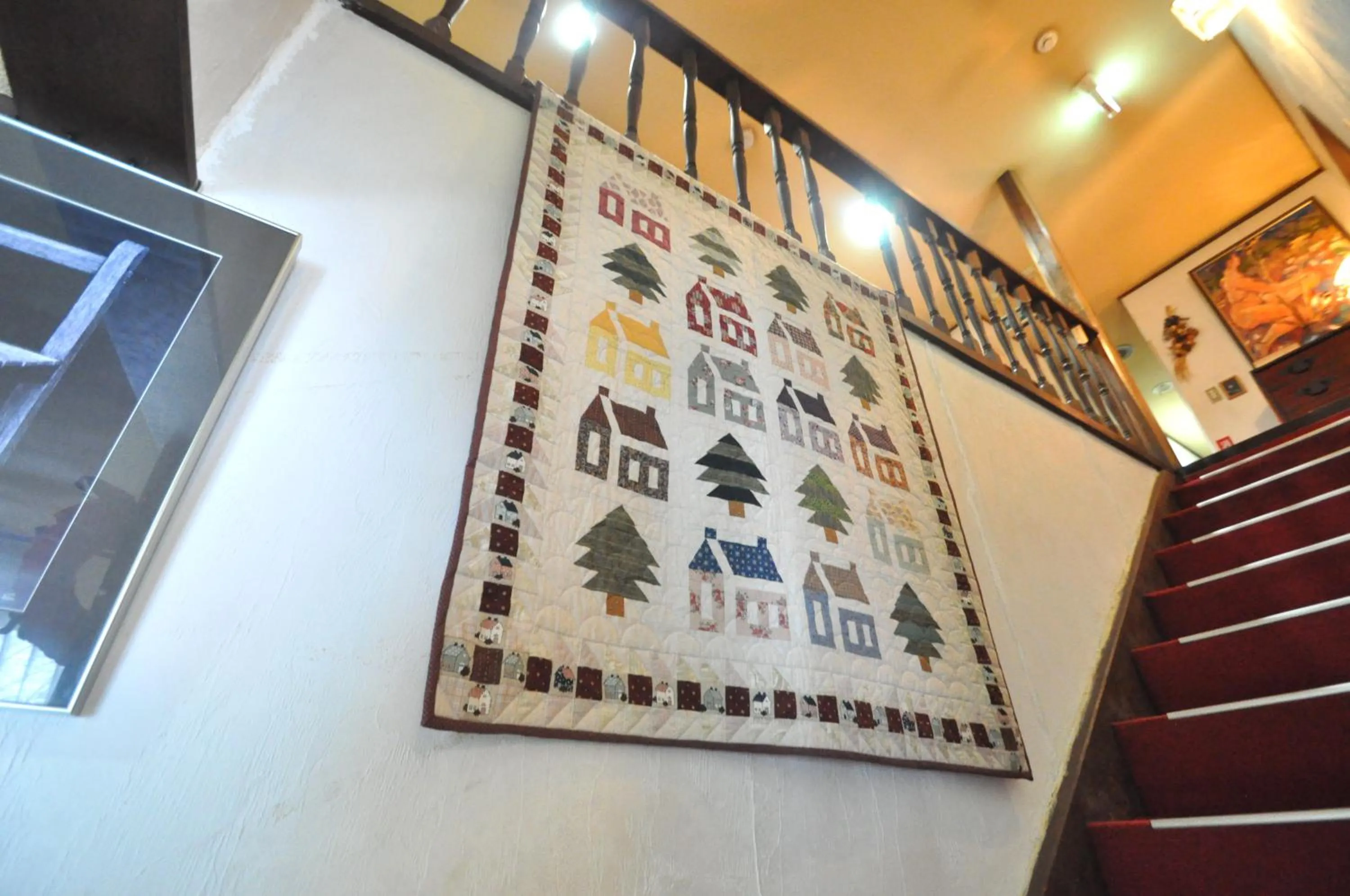 Decorative detail in Pension Risuno Koya