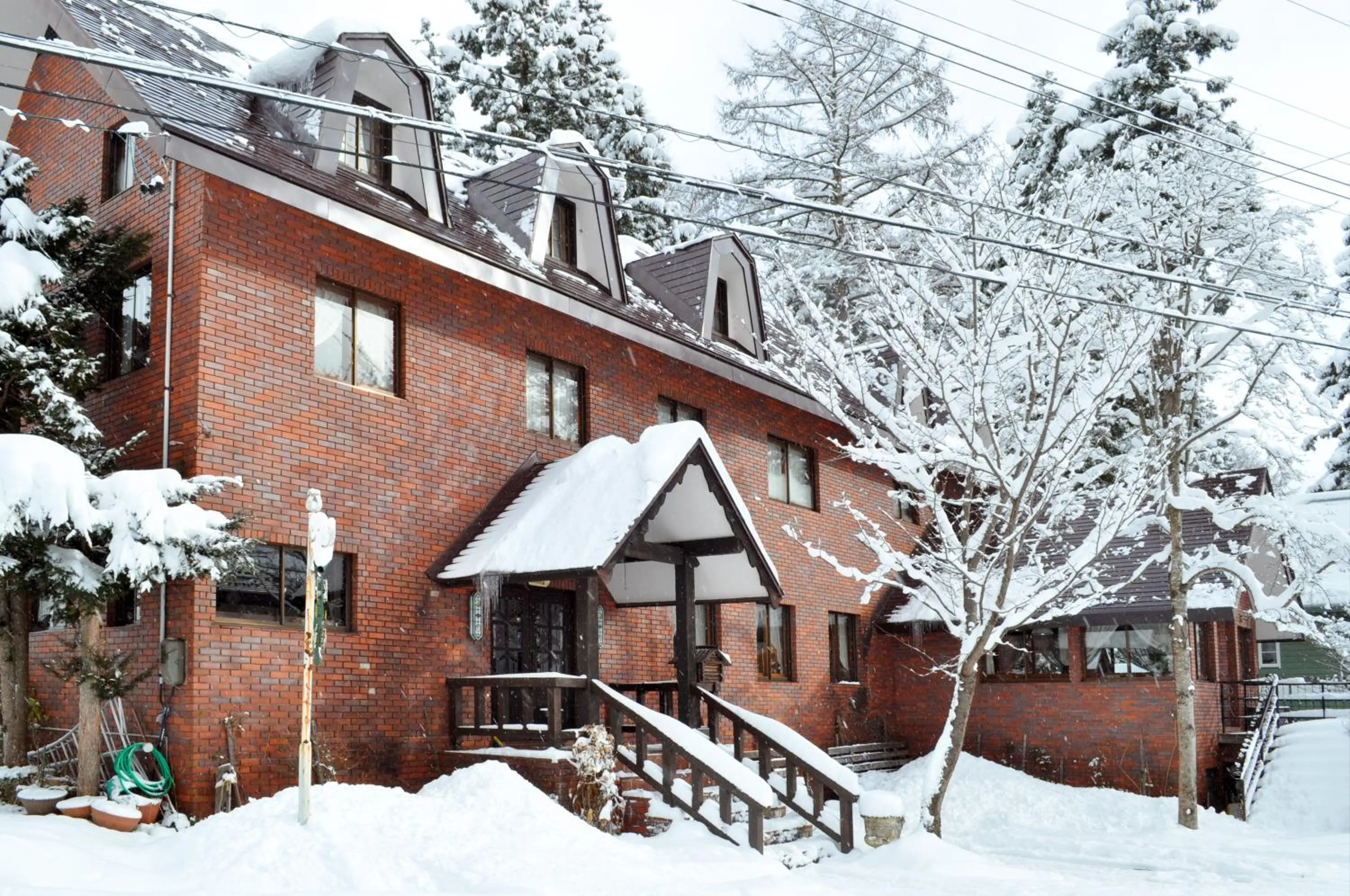 Facade/entrance in Pension Risuno Koya