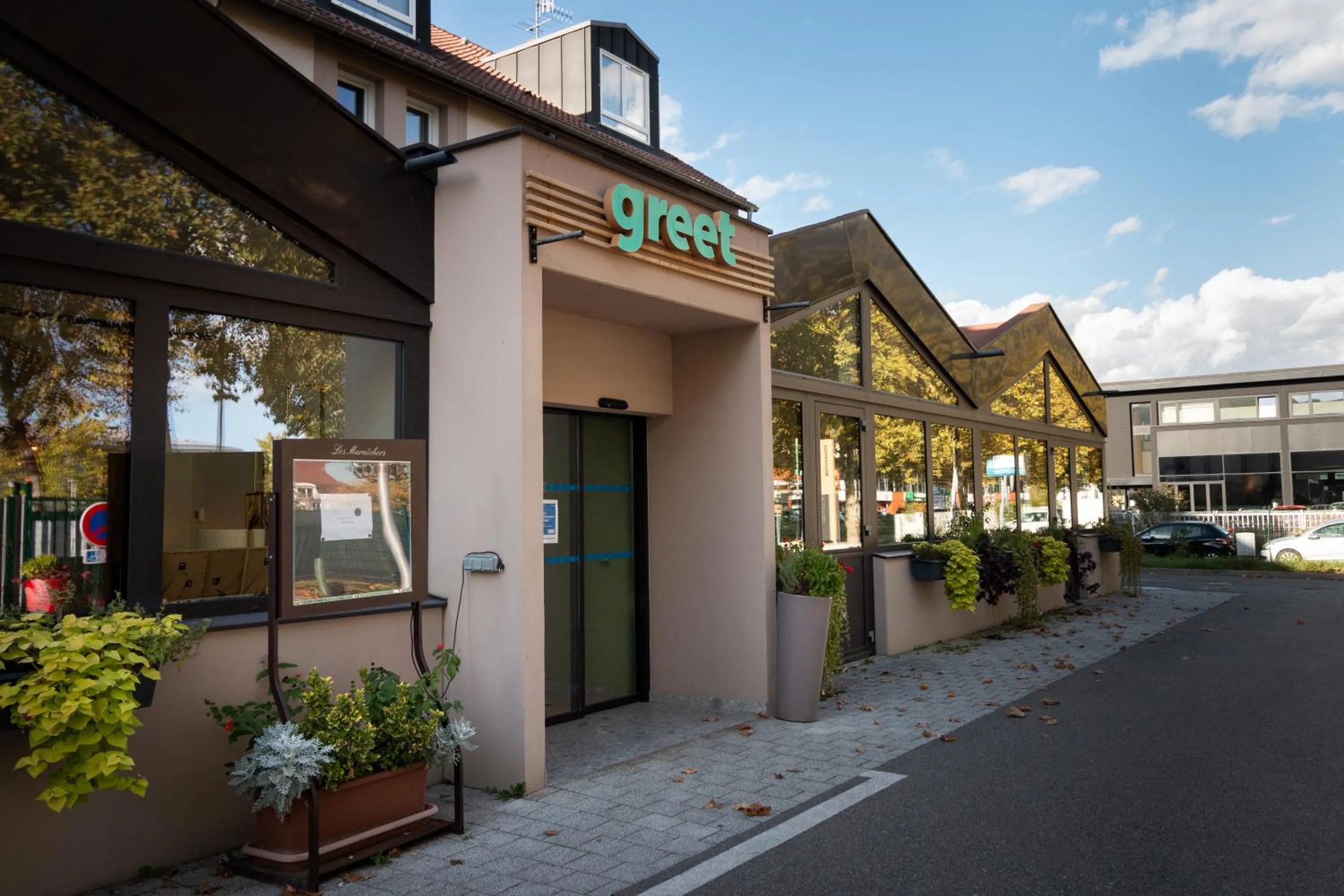Property building in Greet Hotel Colmar
