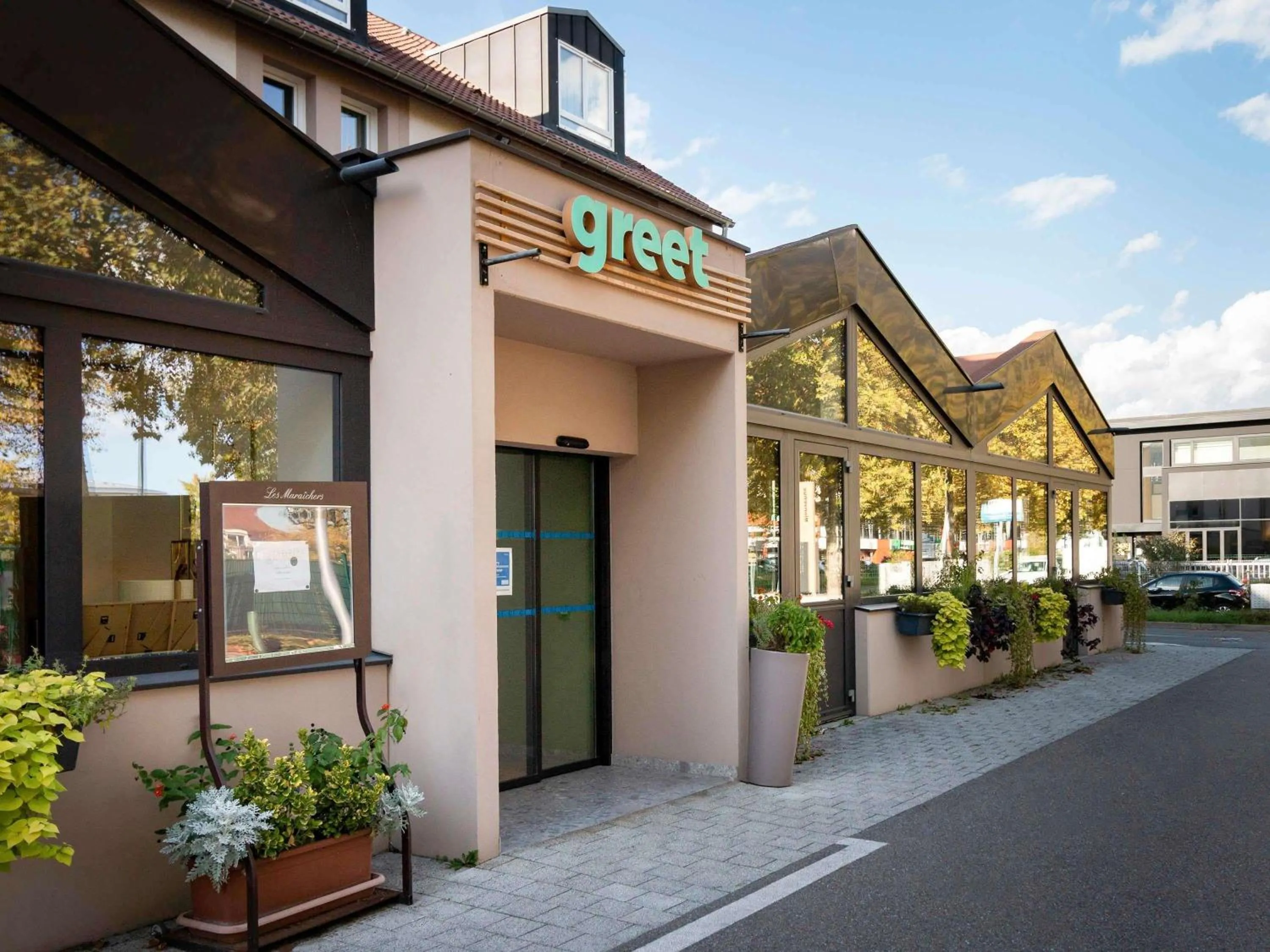 Property building in Greet Hotel Colmar