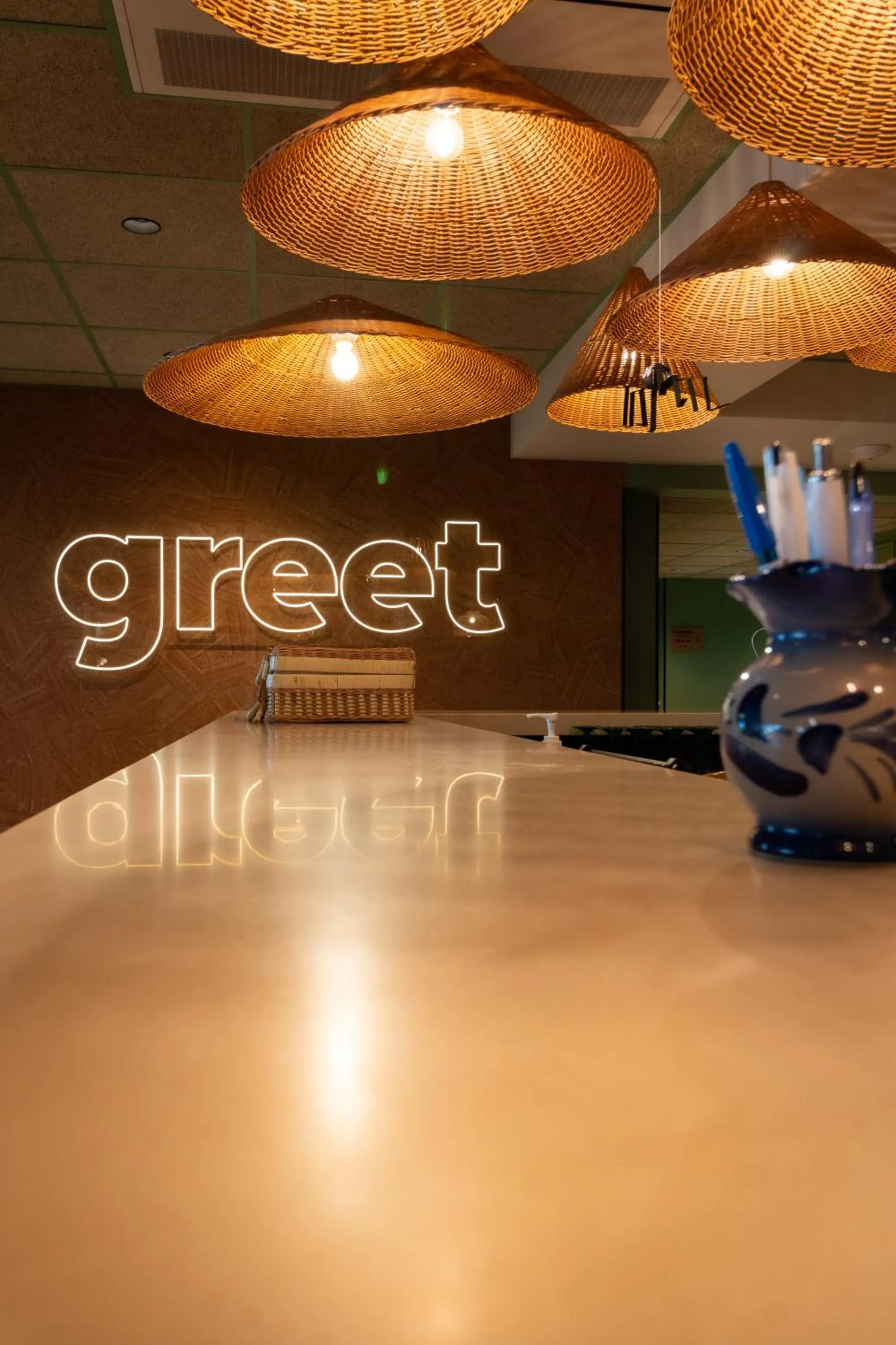 Decorative detail in Greet Hotel Colmar