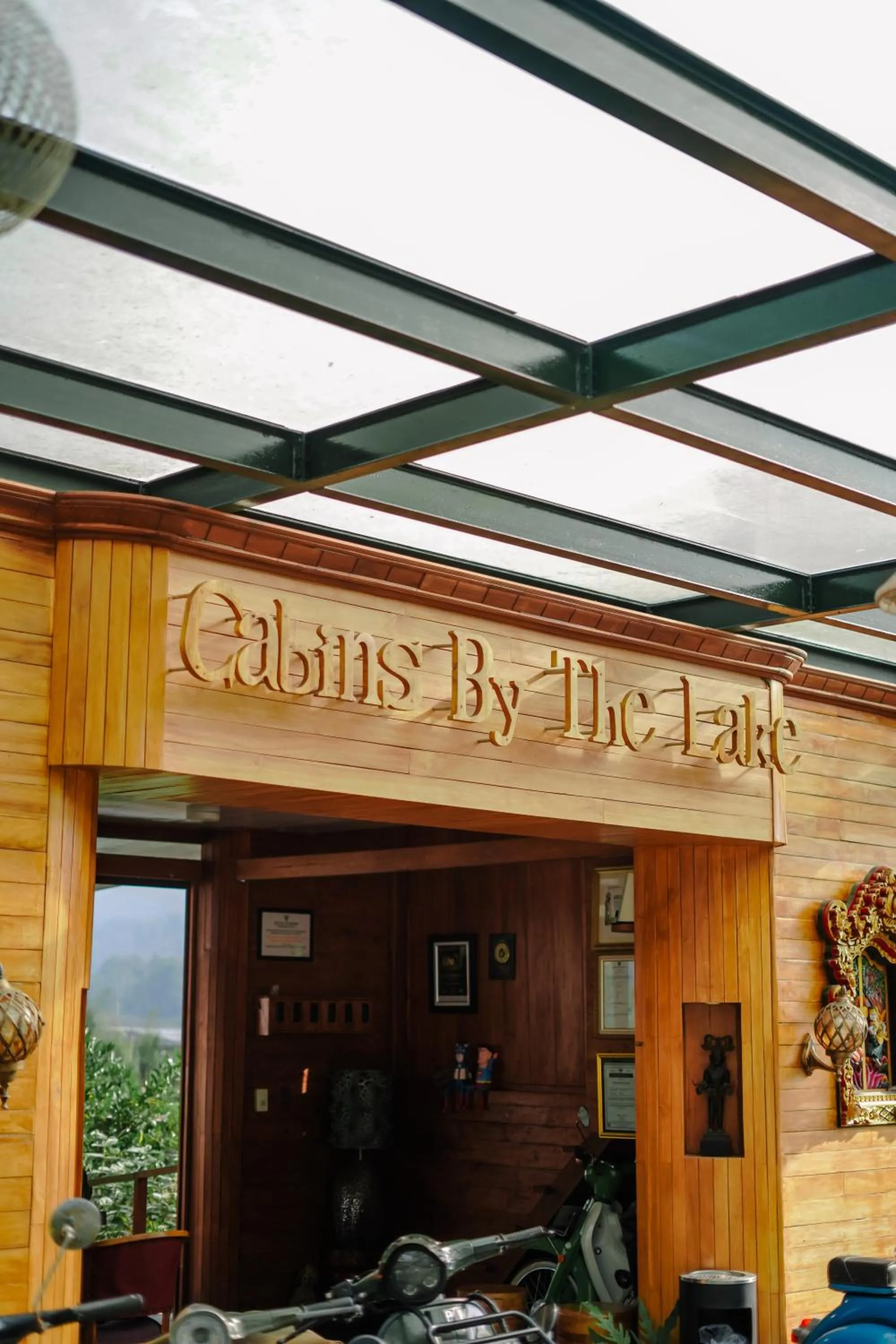 Lobby or reception in Pondanu Cabins By The Lake
