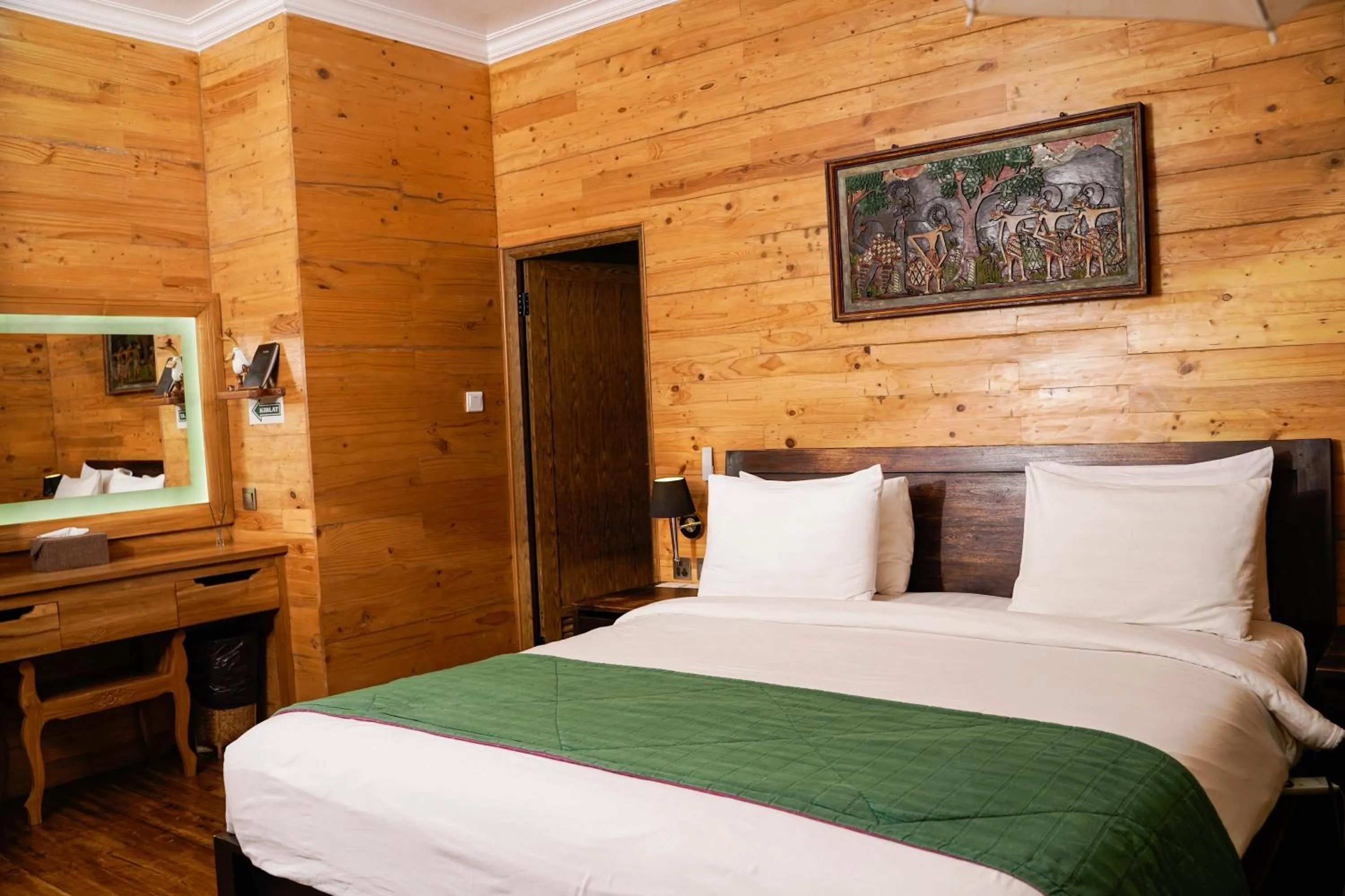 Bed in Pondanu Cabins By The Lake