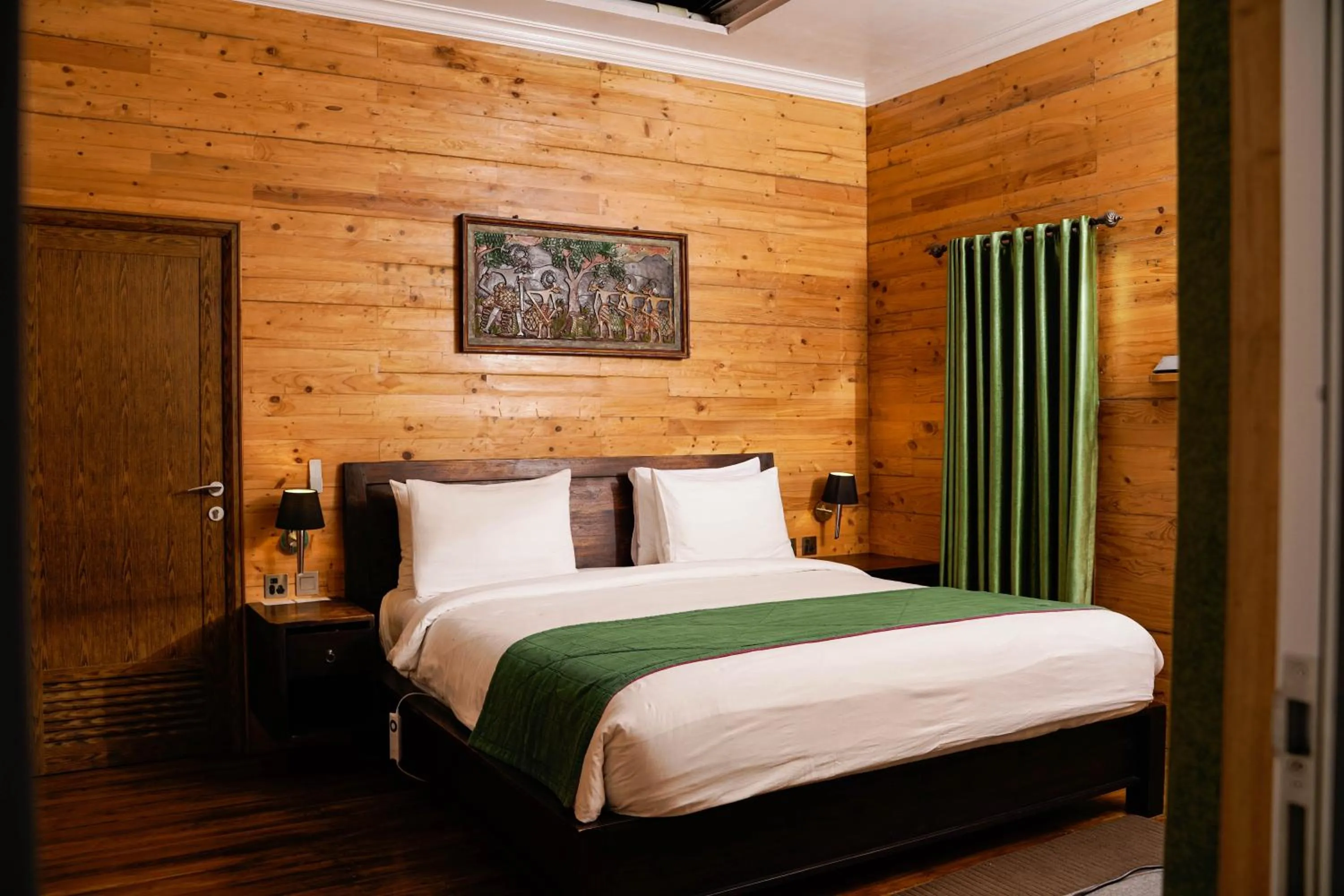 Bed in Pondanu Cabins By The Lake