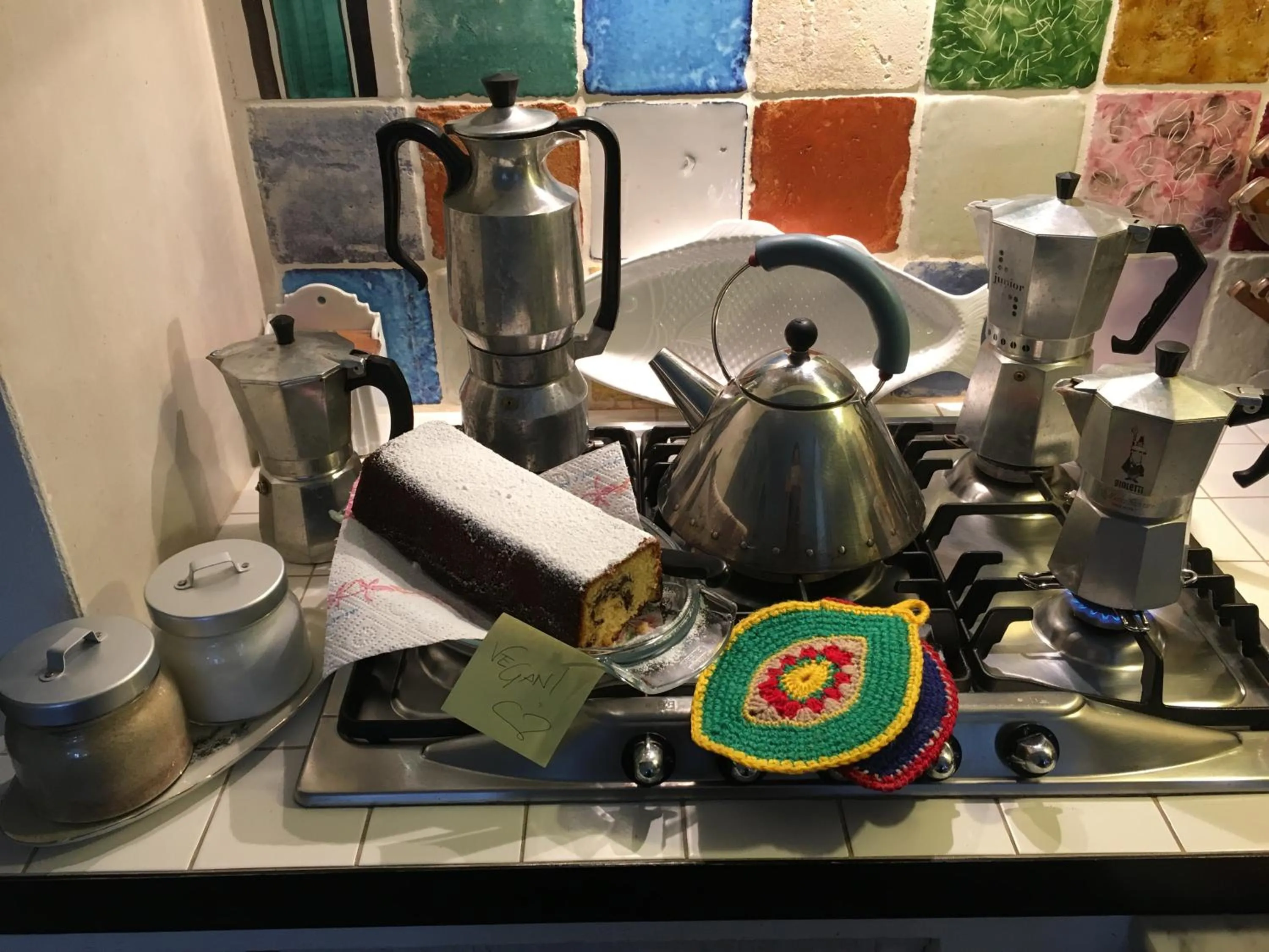 Coffee/tea facilities in B&B Cà de Badin