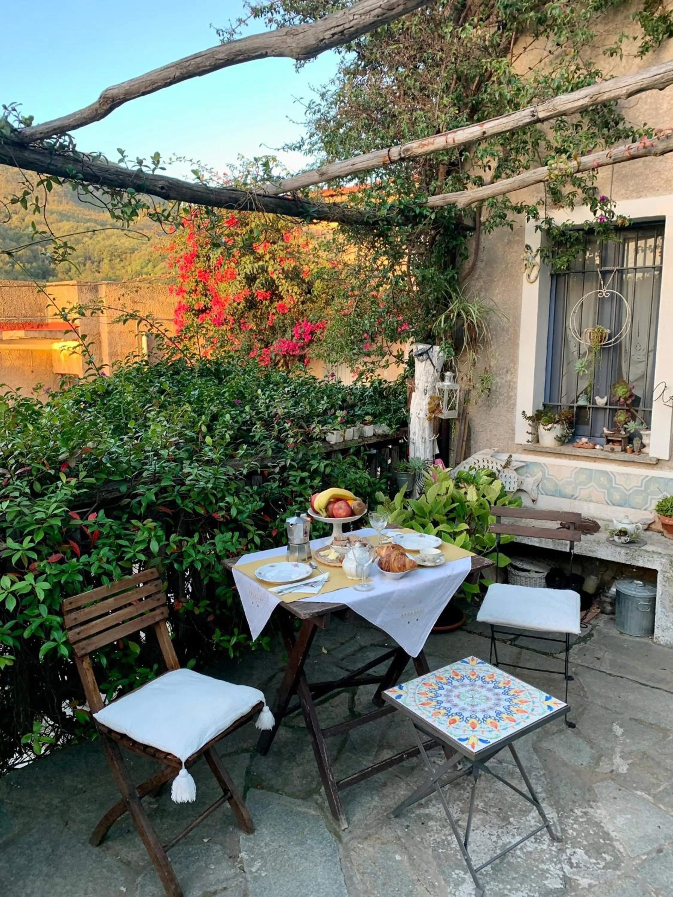 Garden in B&B Cà de Badin