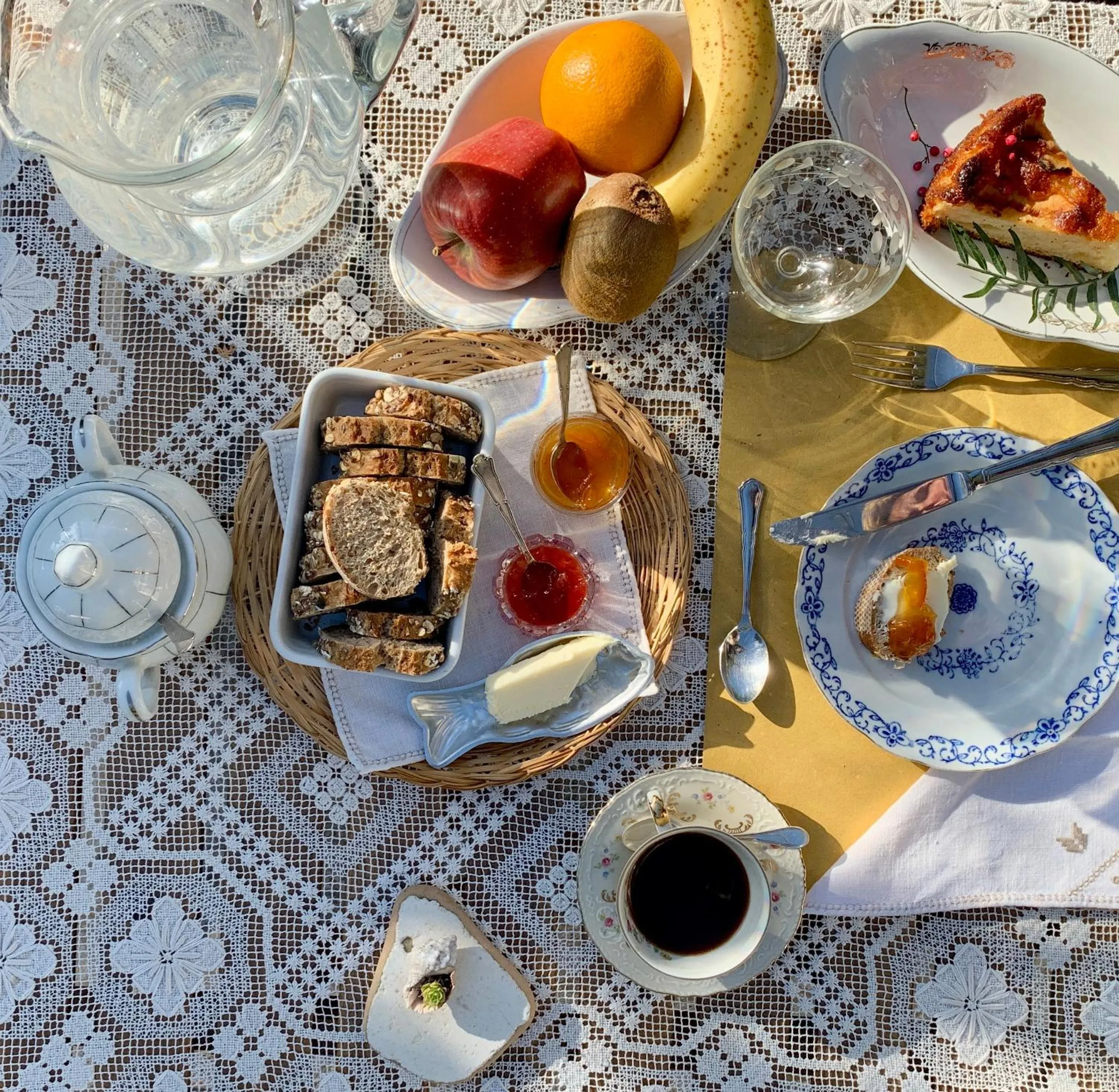 Garden in B&B Cà de Badin