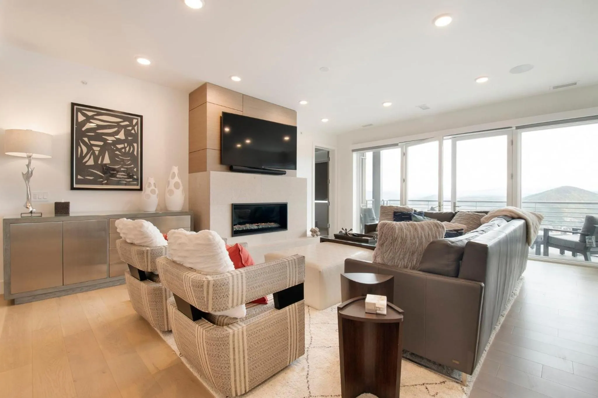 Living room in Apex at Park City, A Vail Resorts Property