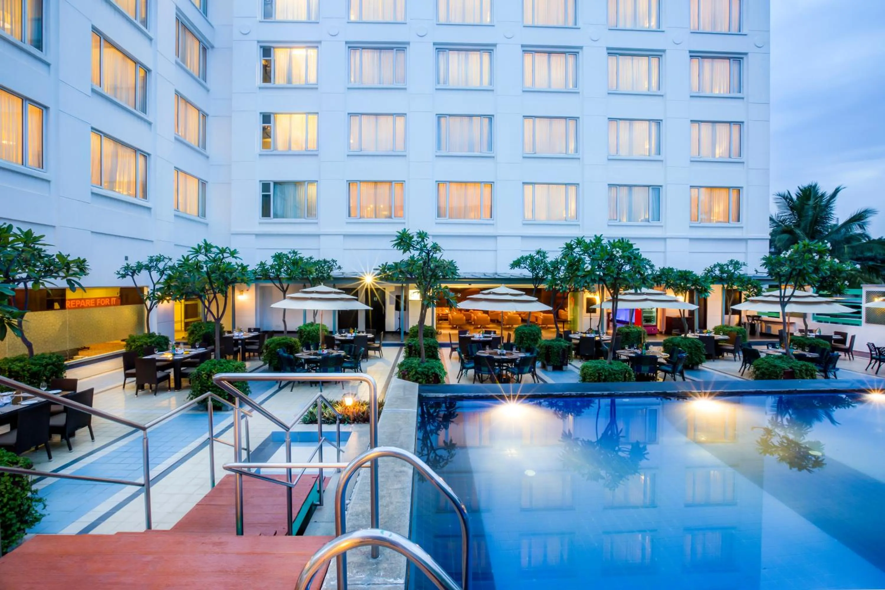 Pool view in Radha Regent Electronic City