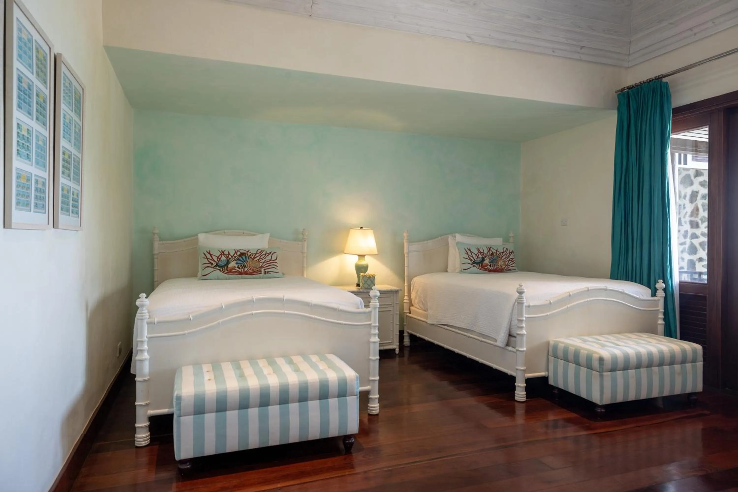 Bed in Canouan Estate Resort & Villas
