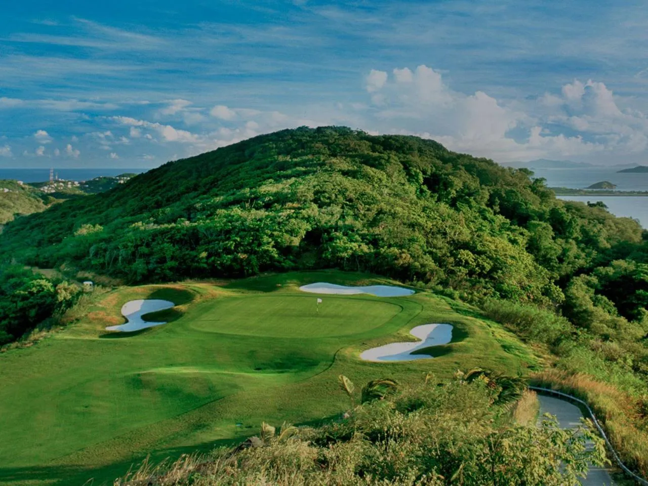 Natural landscape in Canouan Estate Resort & Villas