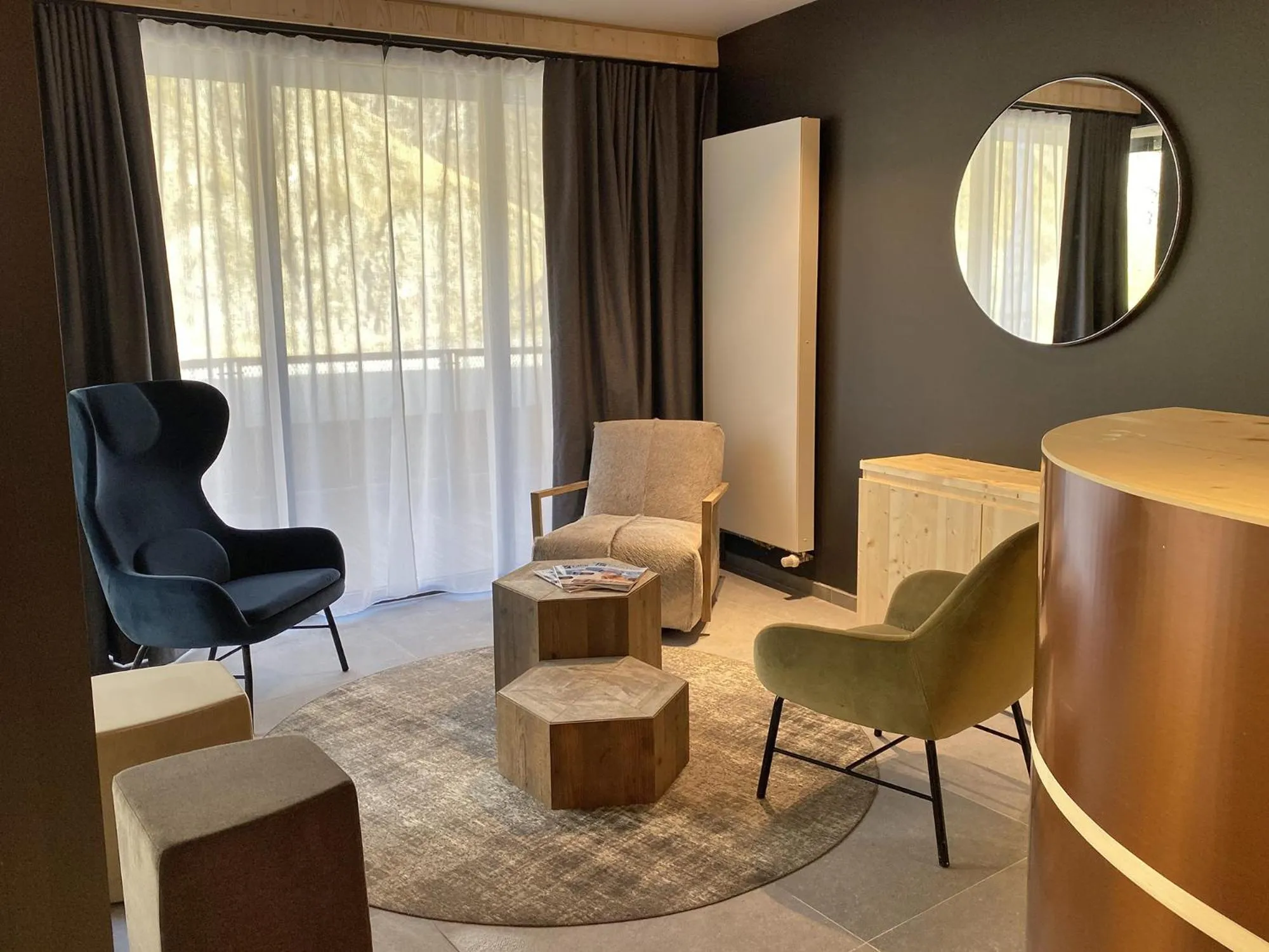 Lobby or reception in Lagrange Vacances L’Écrin du Badet