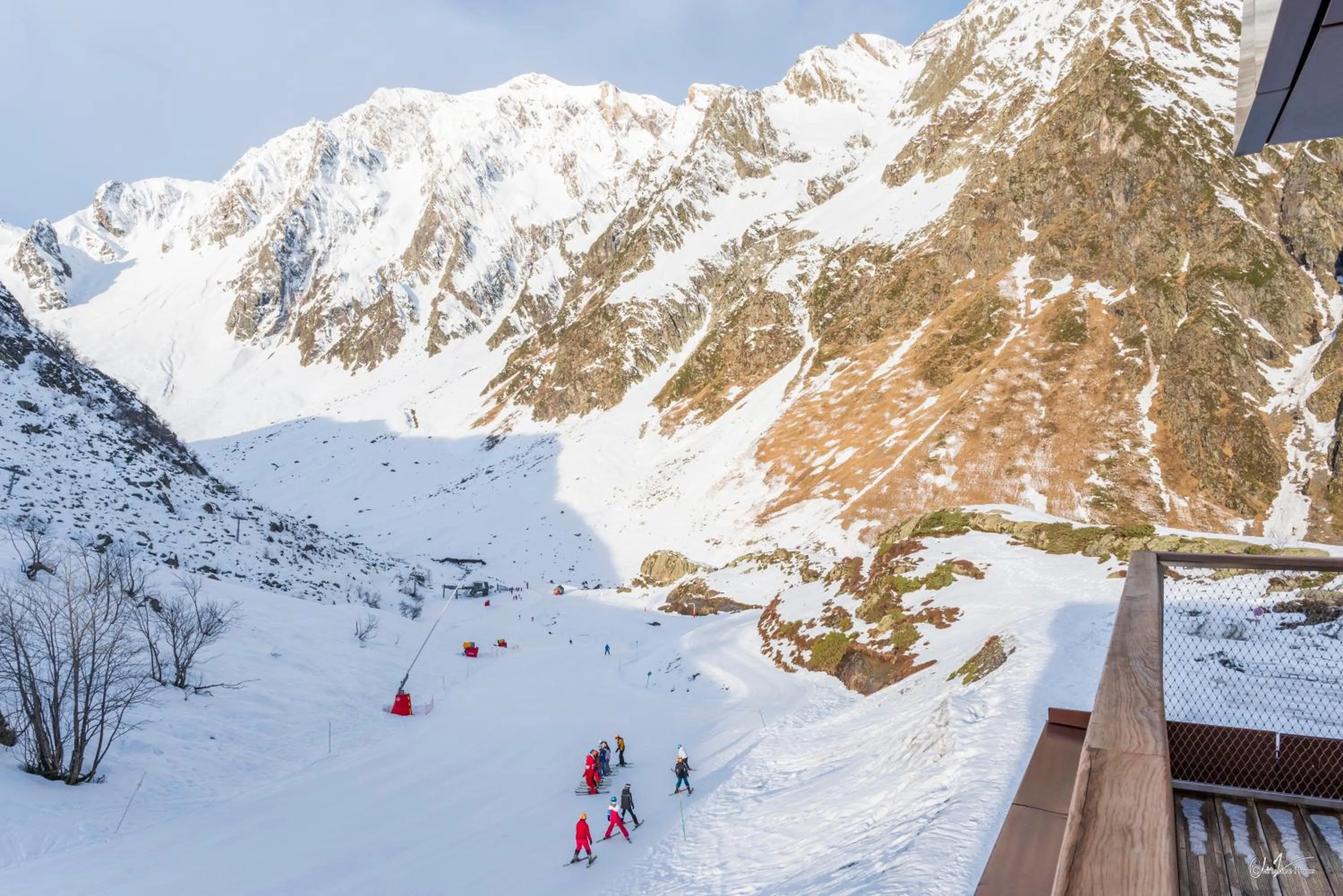 Skiing in Lagrange Vacances L’Écrin du Badet