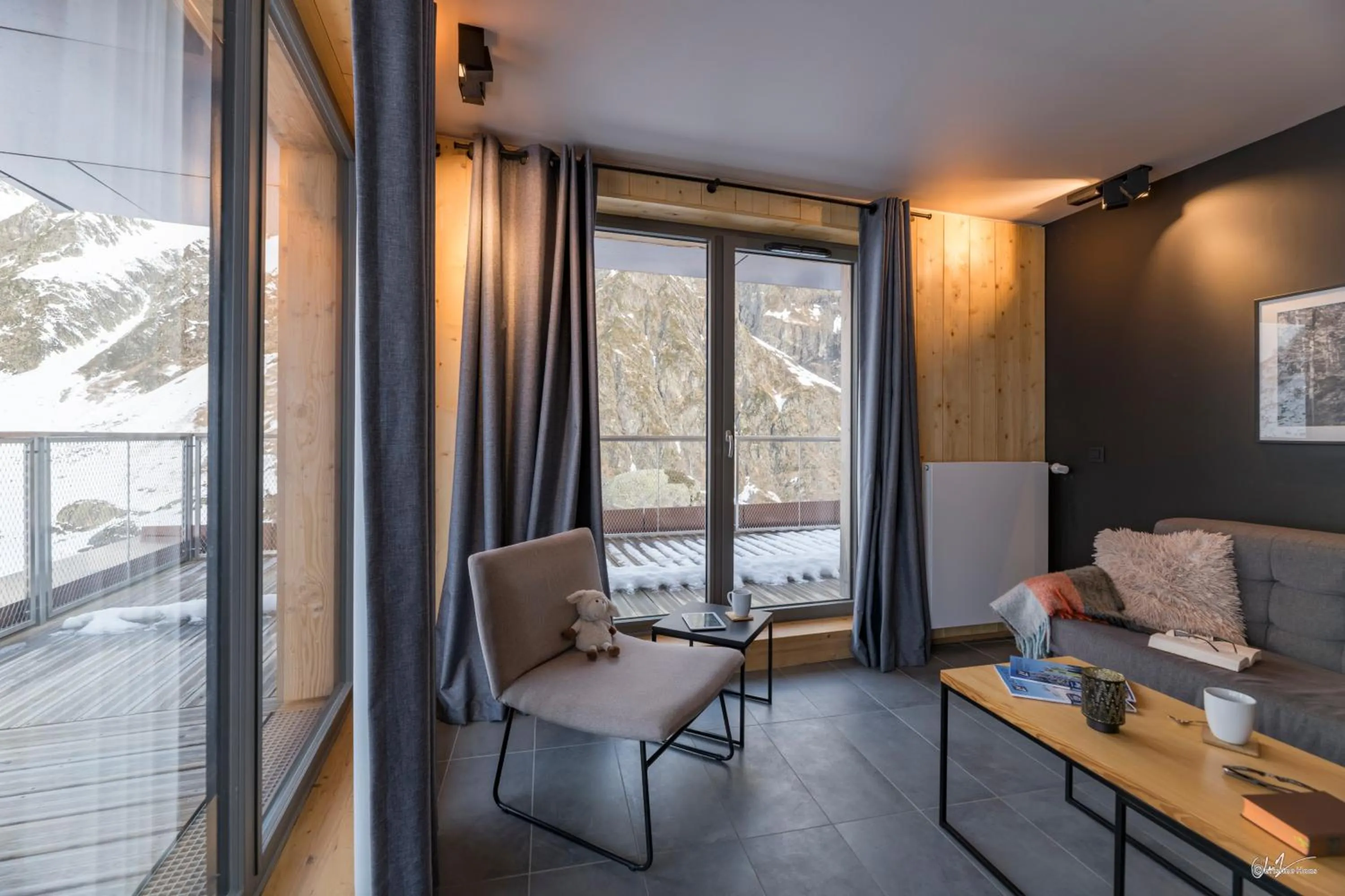 Living room in Lagrange Vacances L’Écrin du Badet