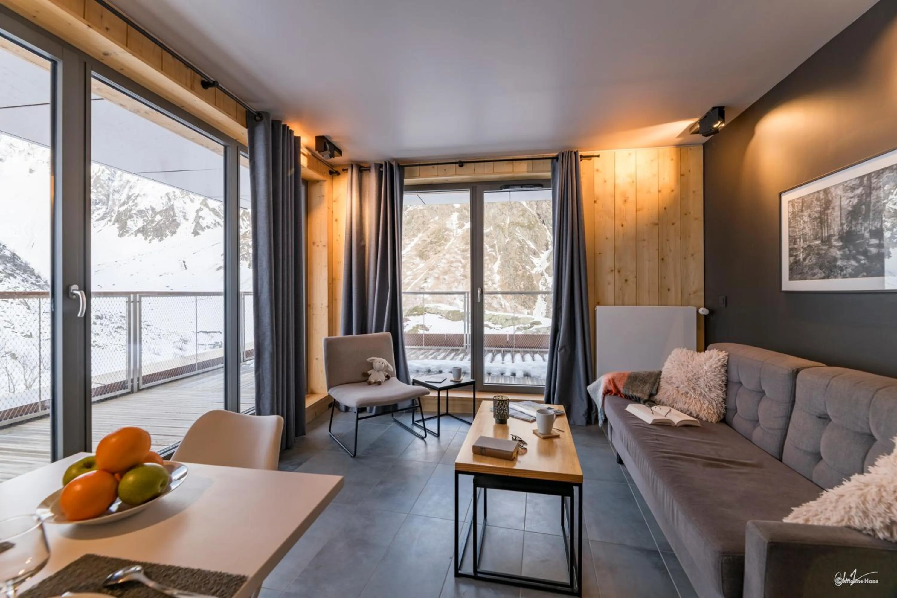 Living room in Lagrange Vacances L’Écrin du Badet