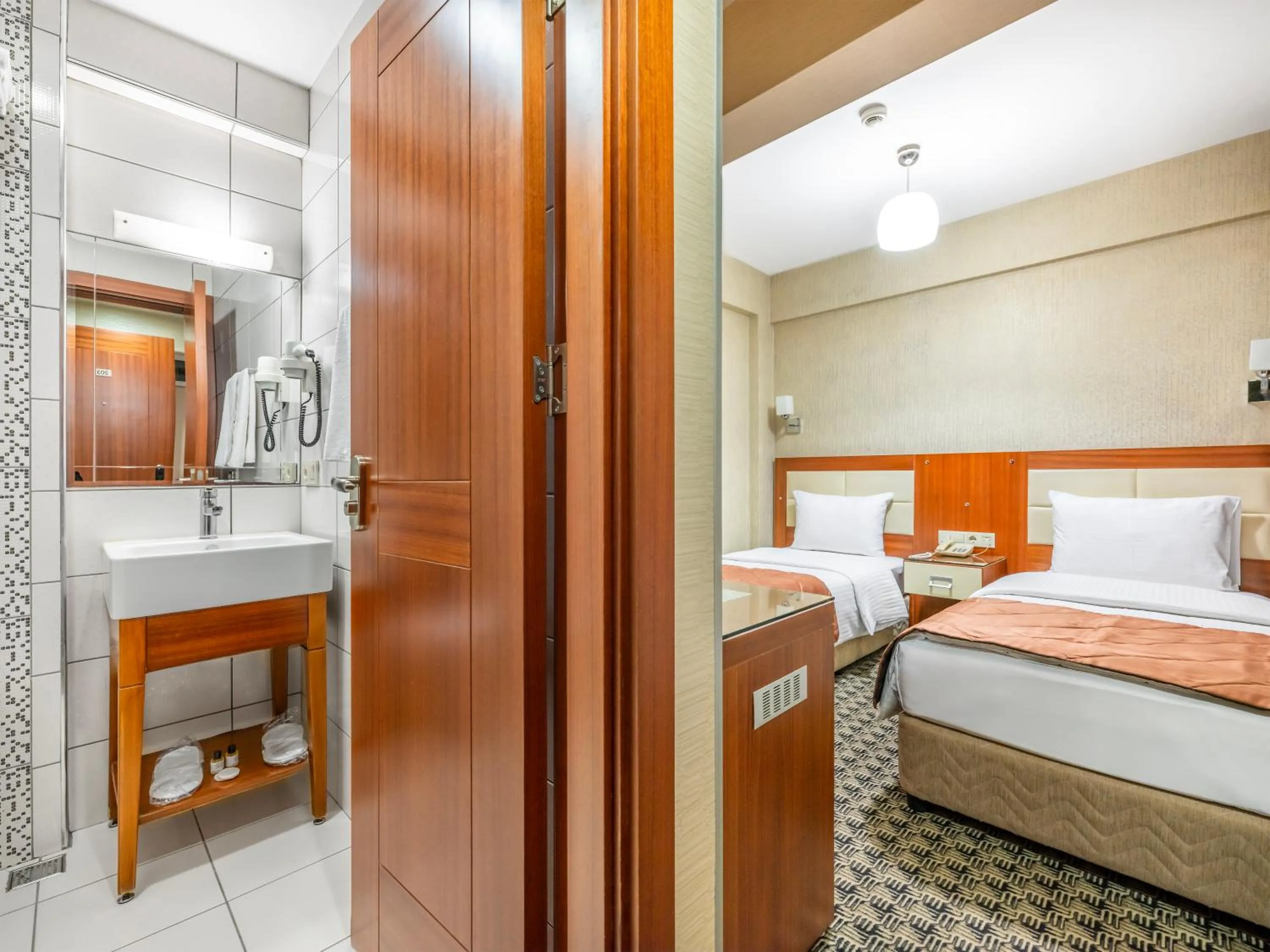 Bed in Mint Residence Taksim