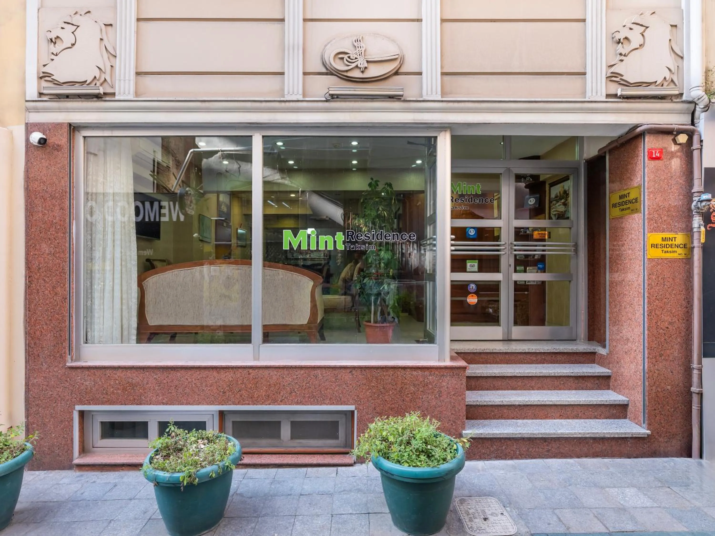 Facade/entrance in Mint Residence Taksim