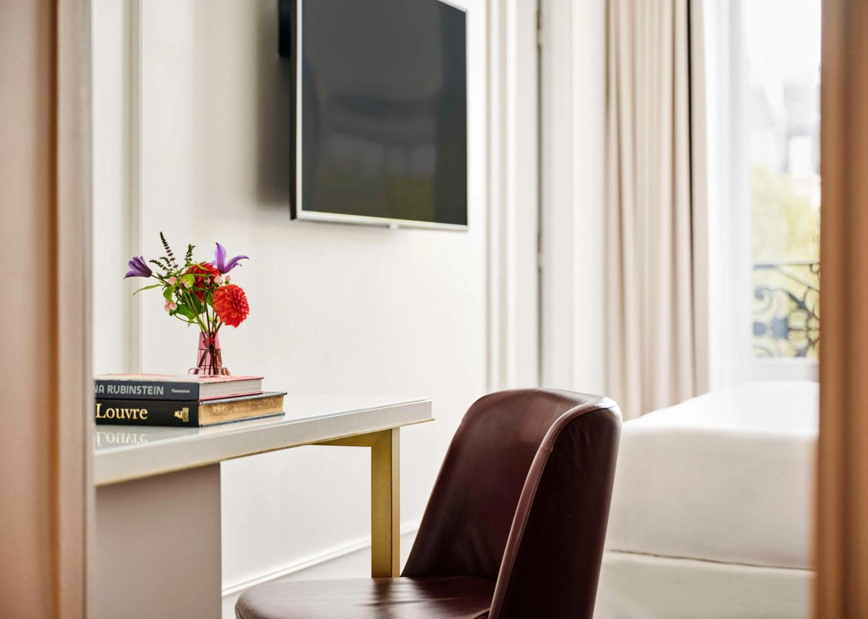 Bedroom, Bed in Hôtel du Louvre, in The Unbound Collection by Hyatt