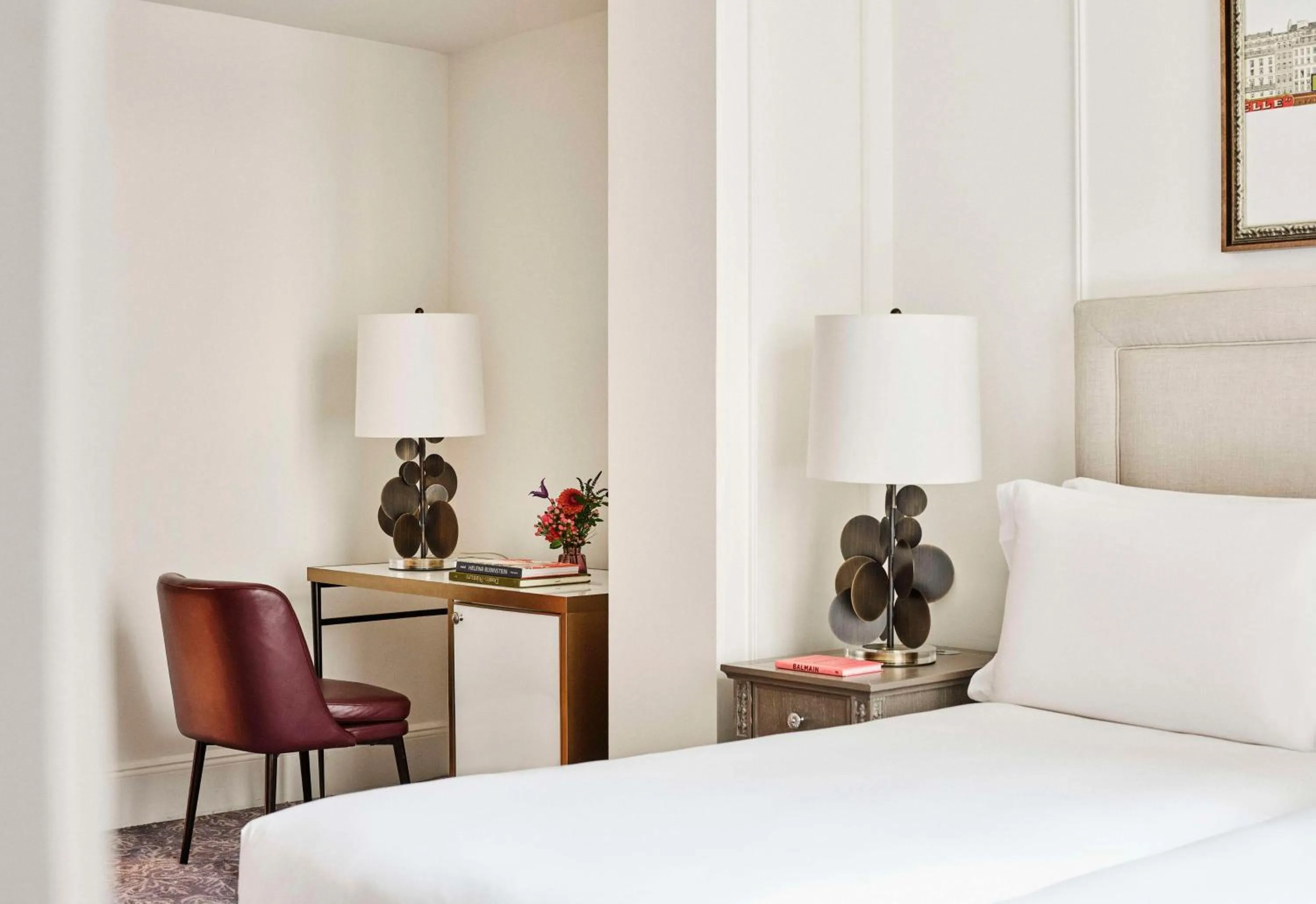 Bedroom, Bed in Hôtel du Louvre, in The Unbound Collection by Hyatt