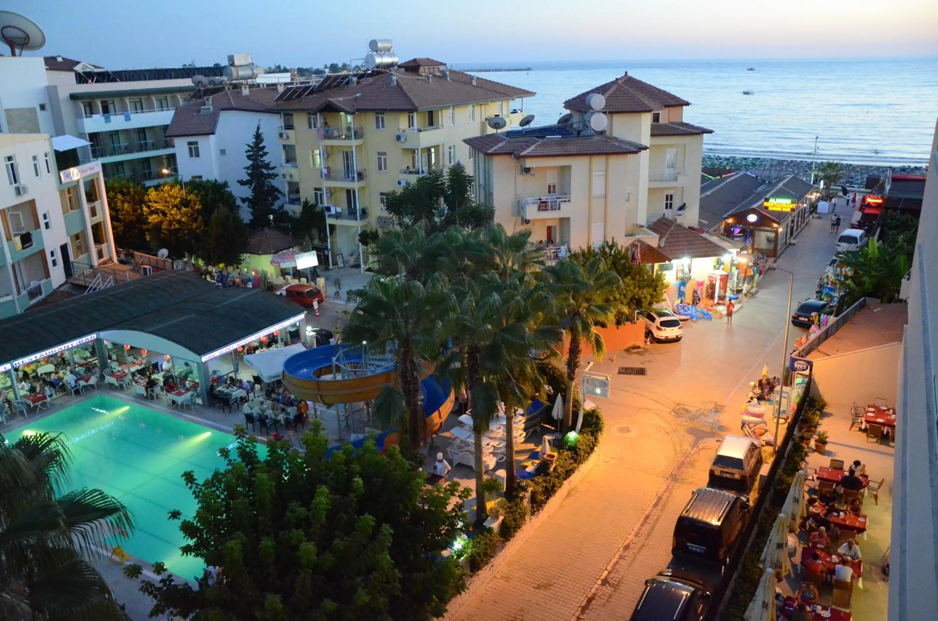Bird's eye view in Saygılı Beach Hotel