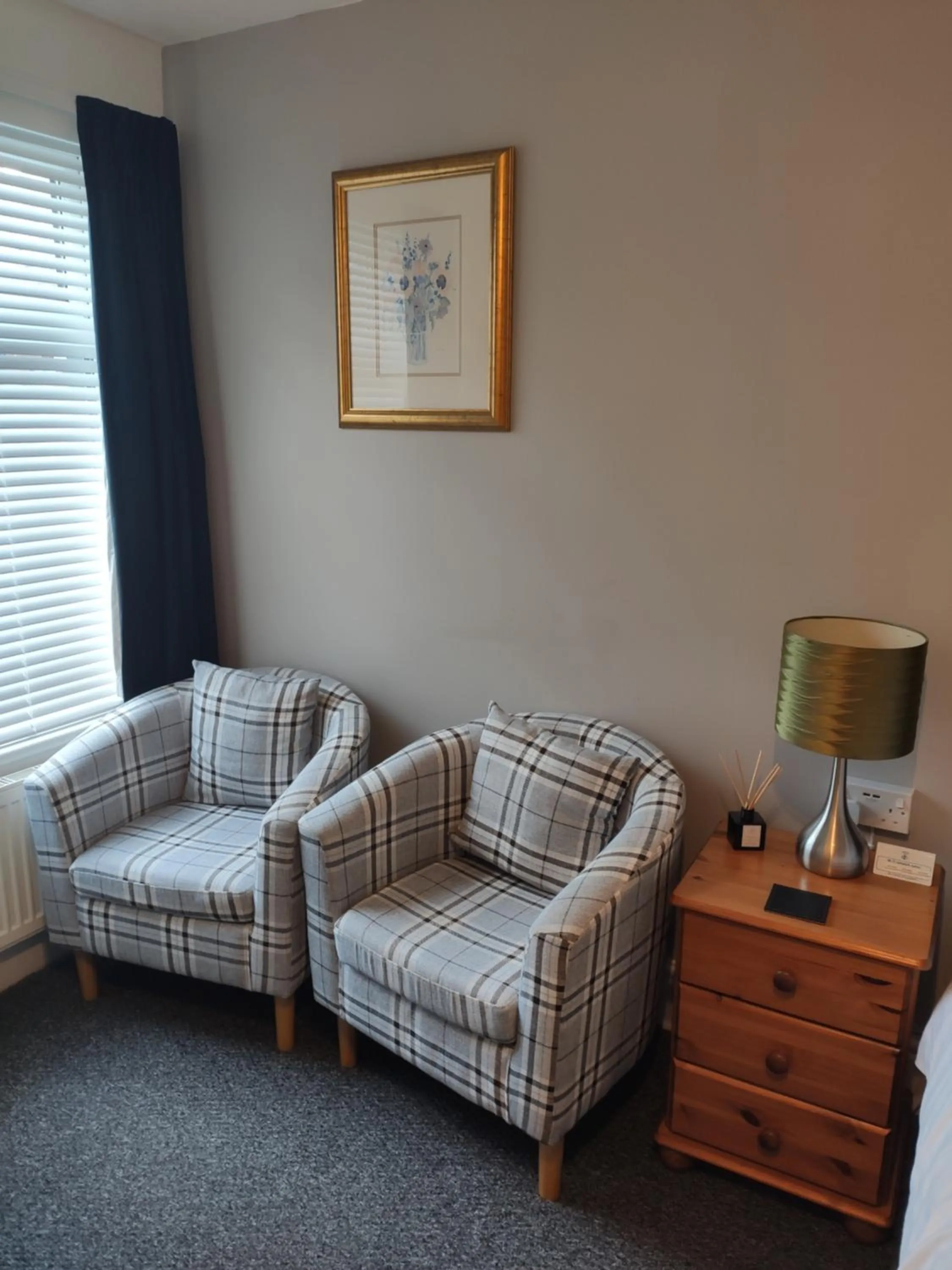 Seating area in Q Accommodation