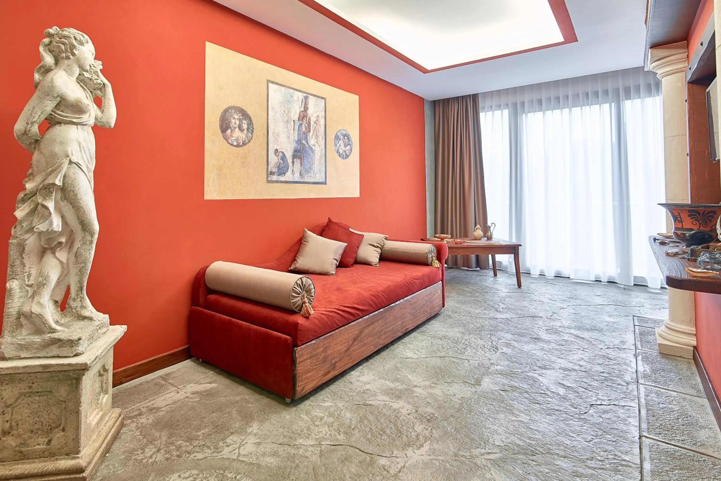 Living room in Hotel del Sole