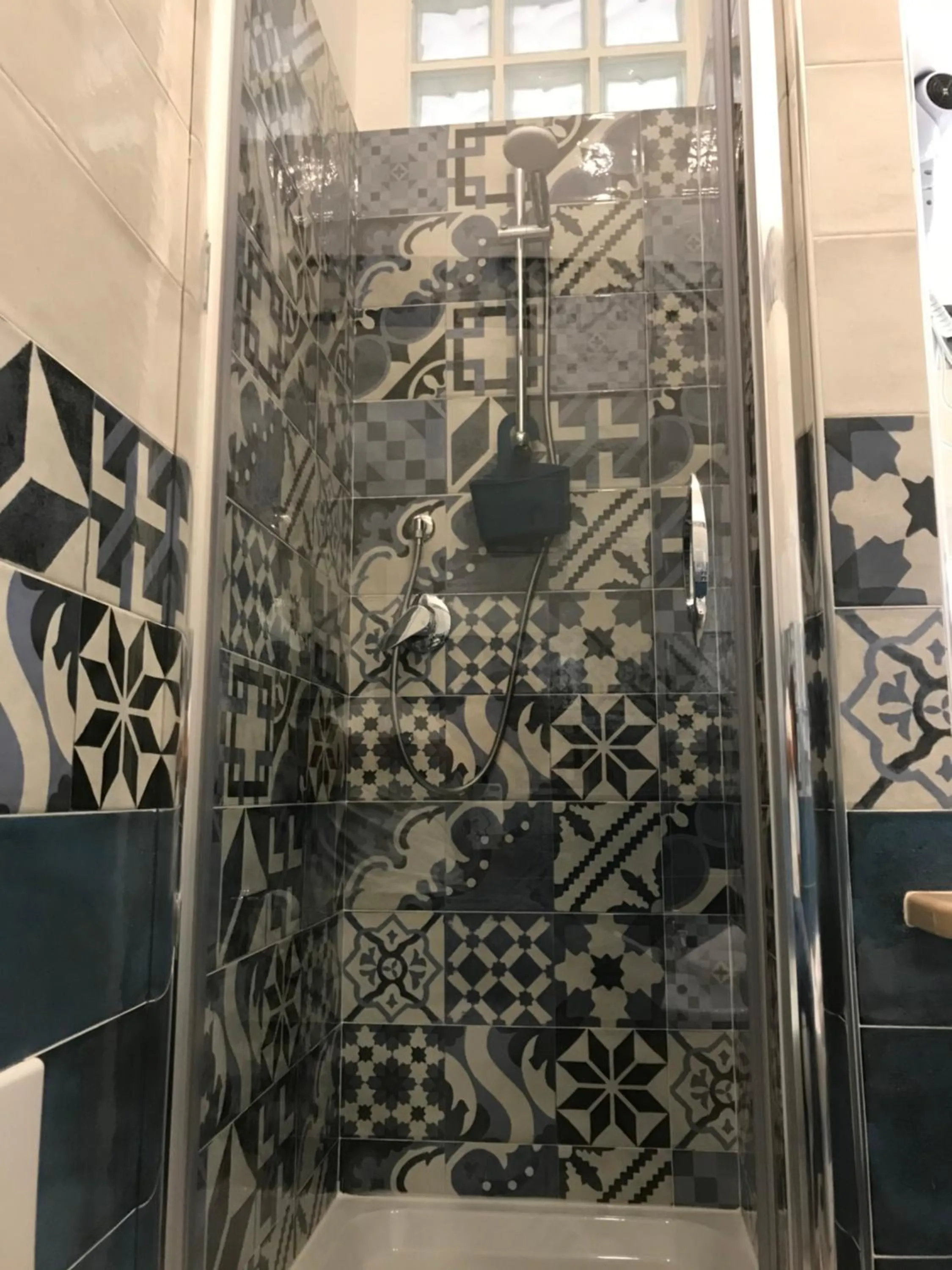 Shower in Base Napoli Plebiscito