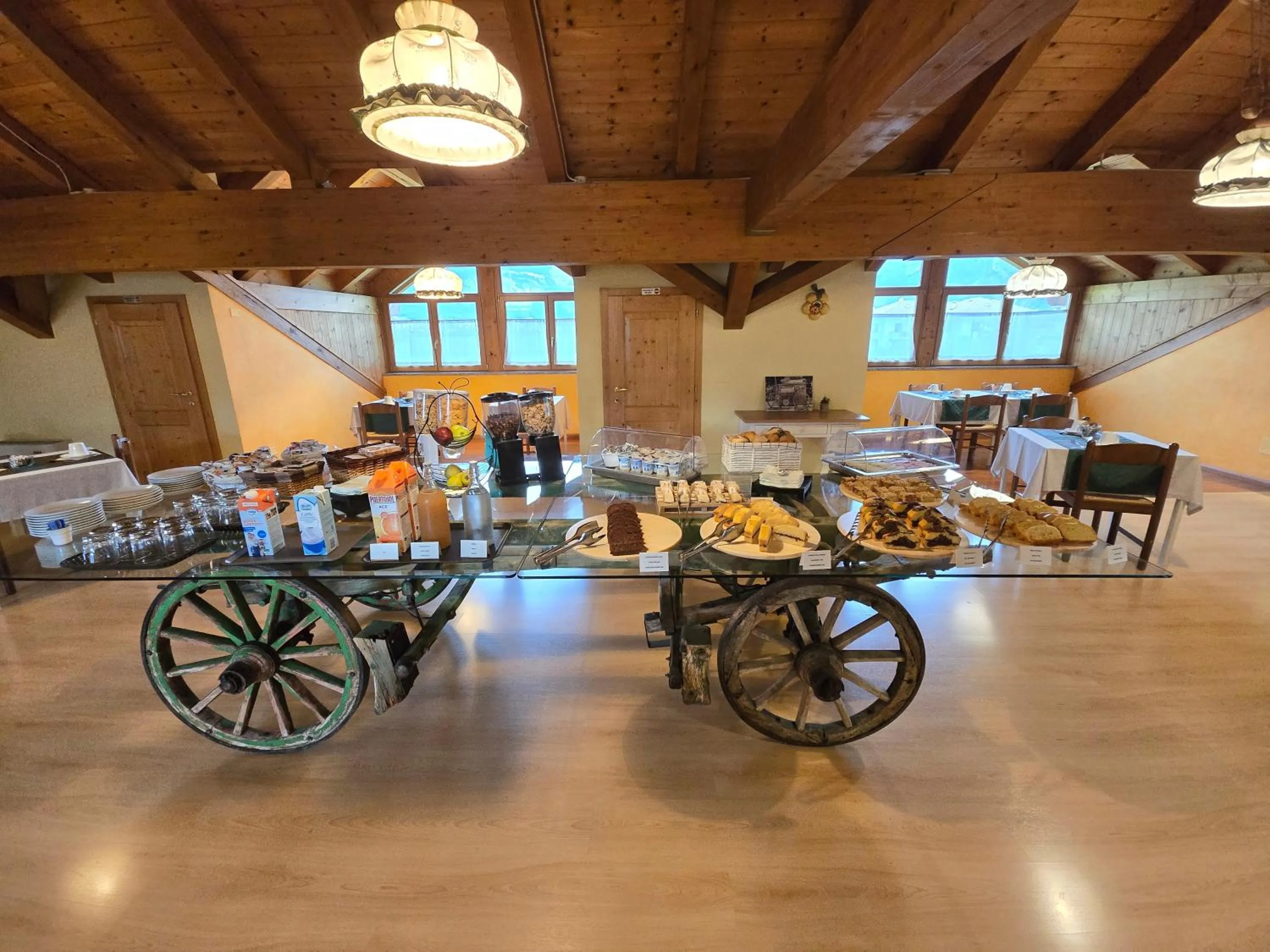 Food and drinks in Antico Fienile Agritur