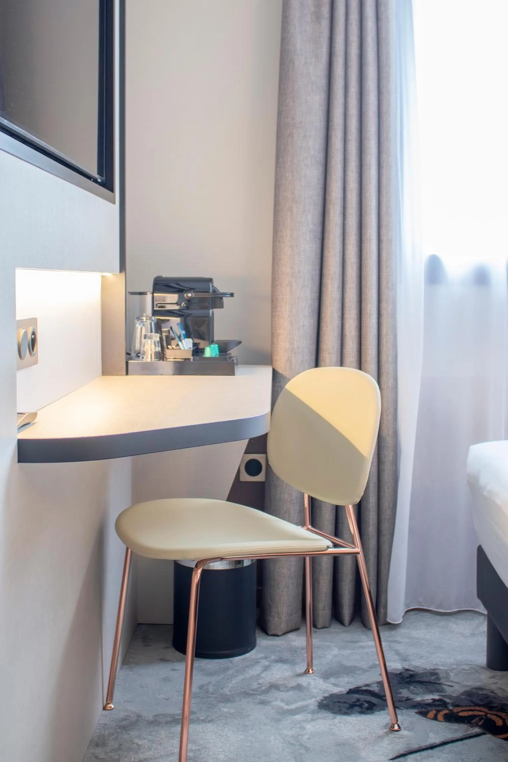 Seating area in Brit Hotel Nantes La Beaujoire Parc Expo