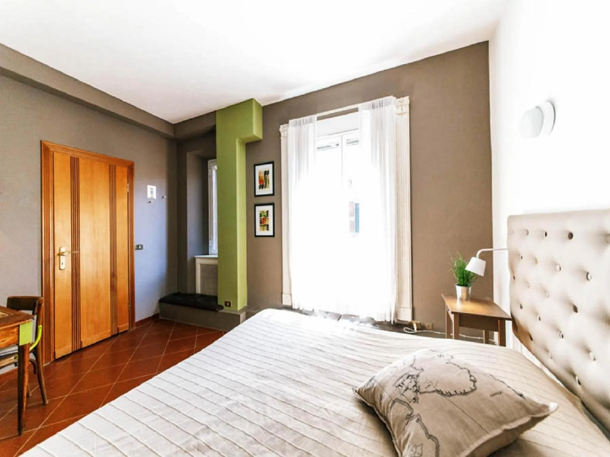 Bedroom, Bed in Signor Suite Colosseo