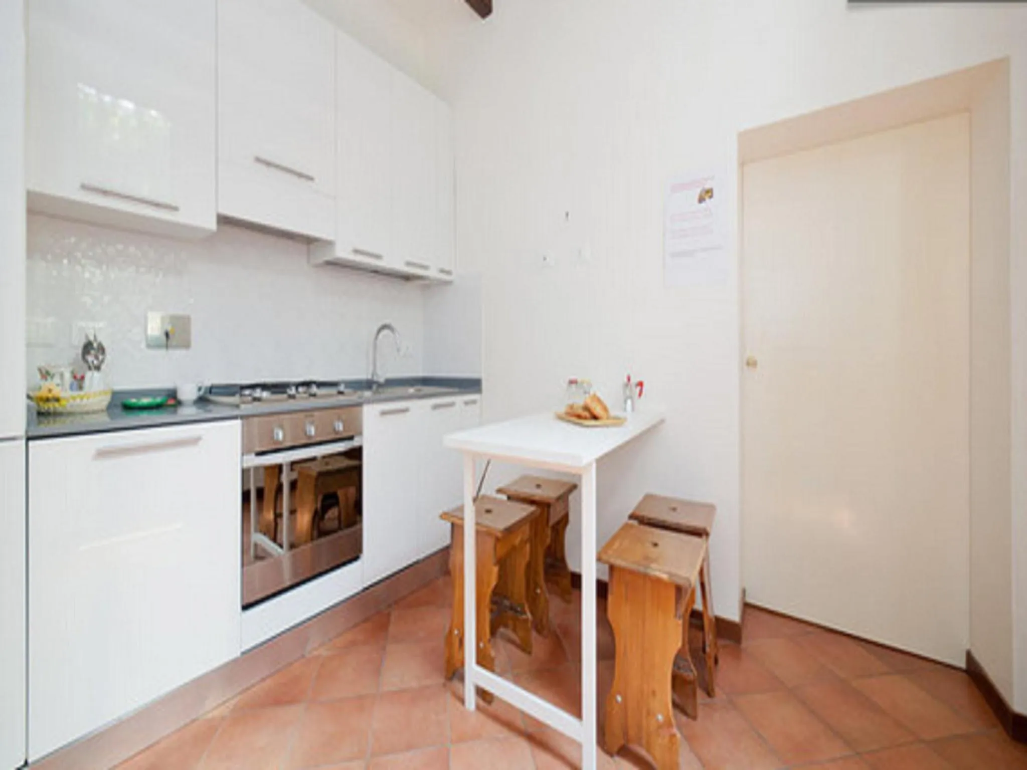 Kitchen or kitchenette in Signor Suite Colosseo