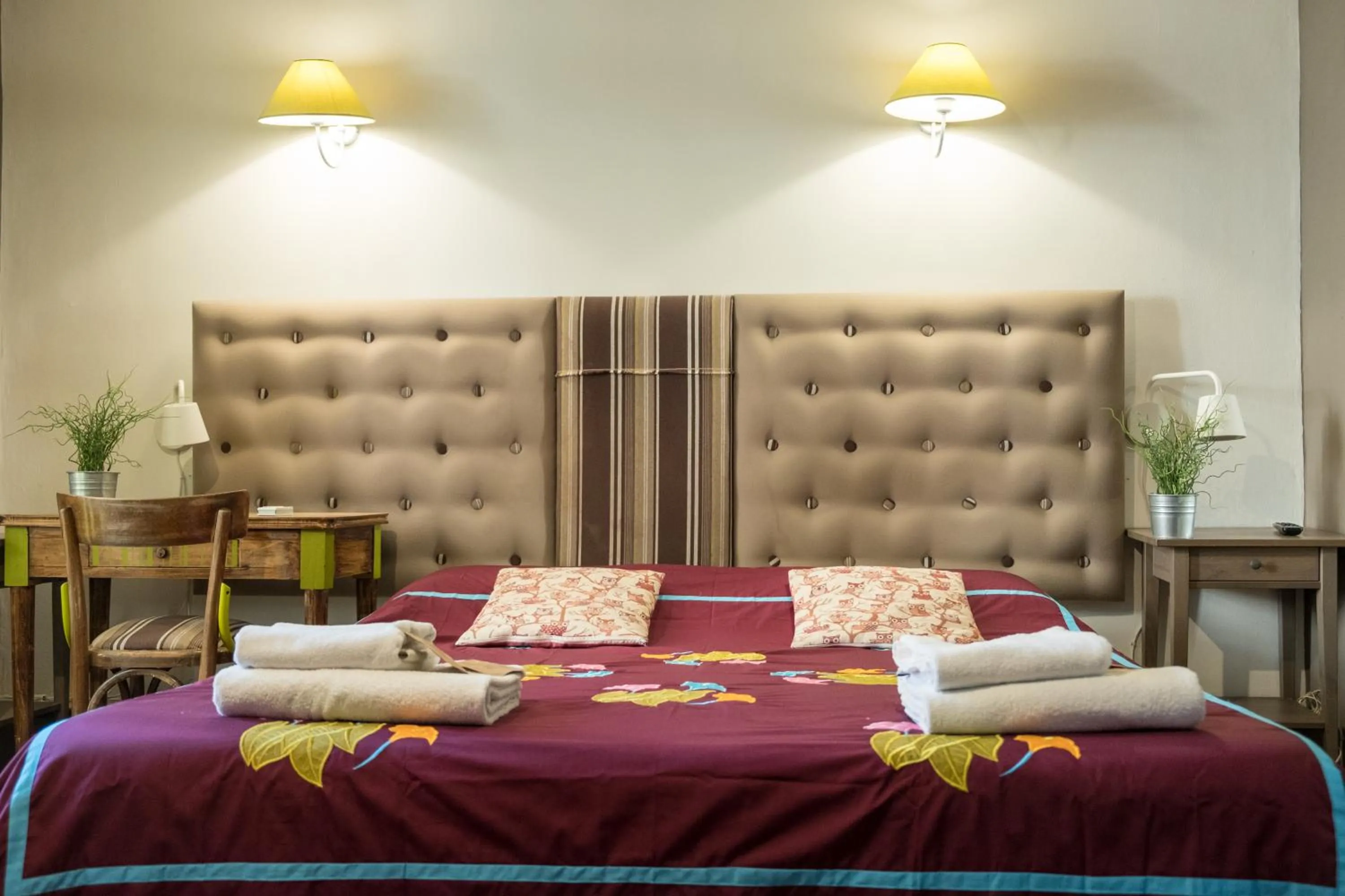 Bed in Signor Suite Colosseo