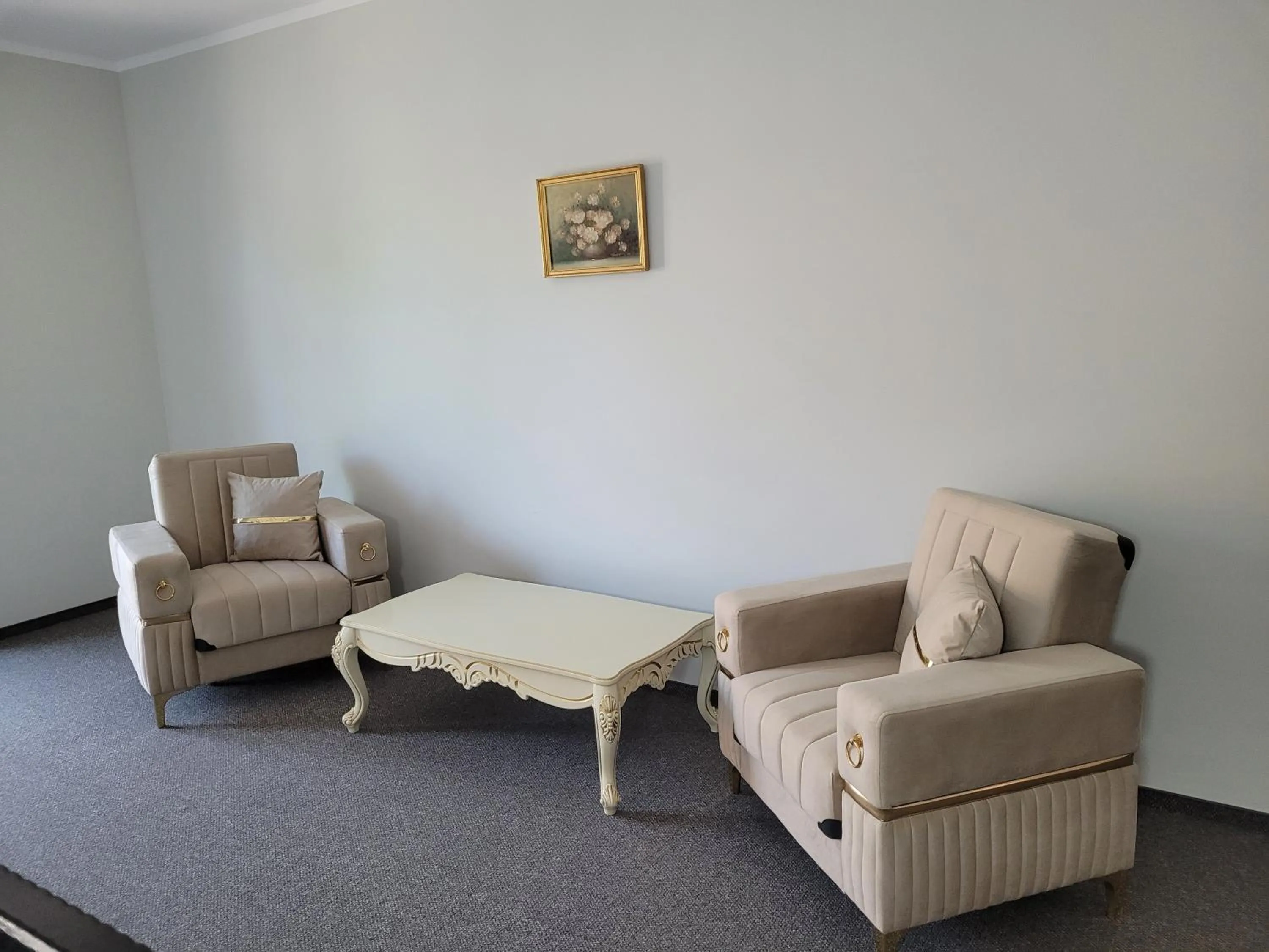 Seating area in LOTUS Boutique