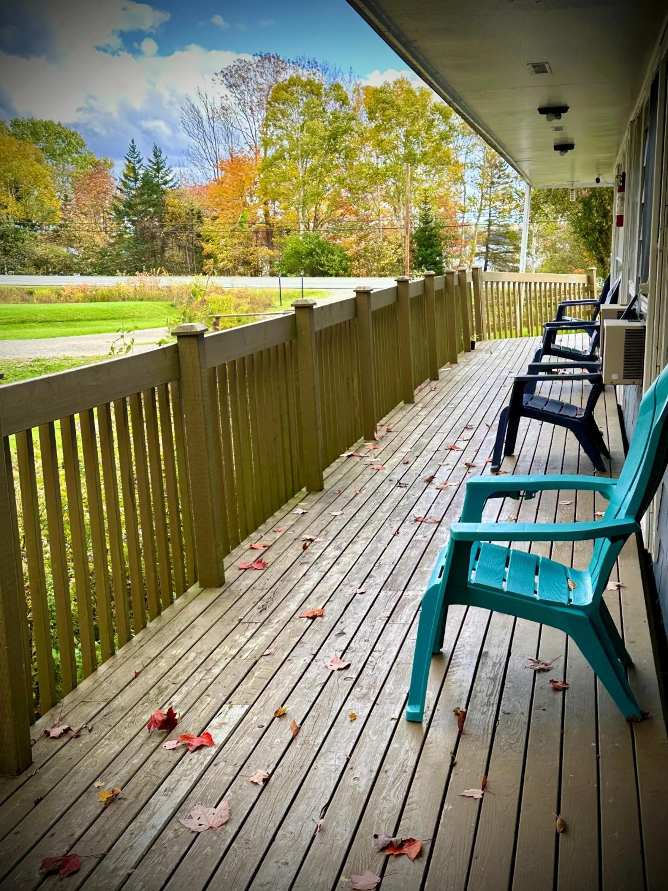 Patio in Aberdeen Motel